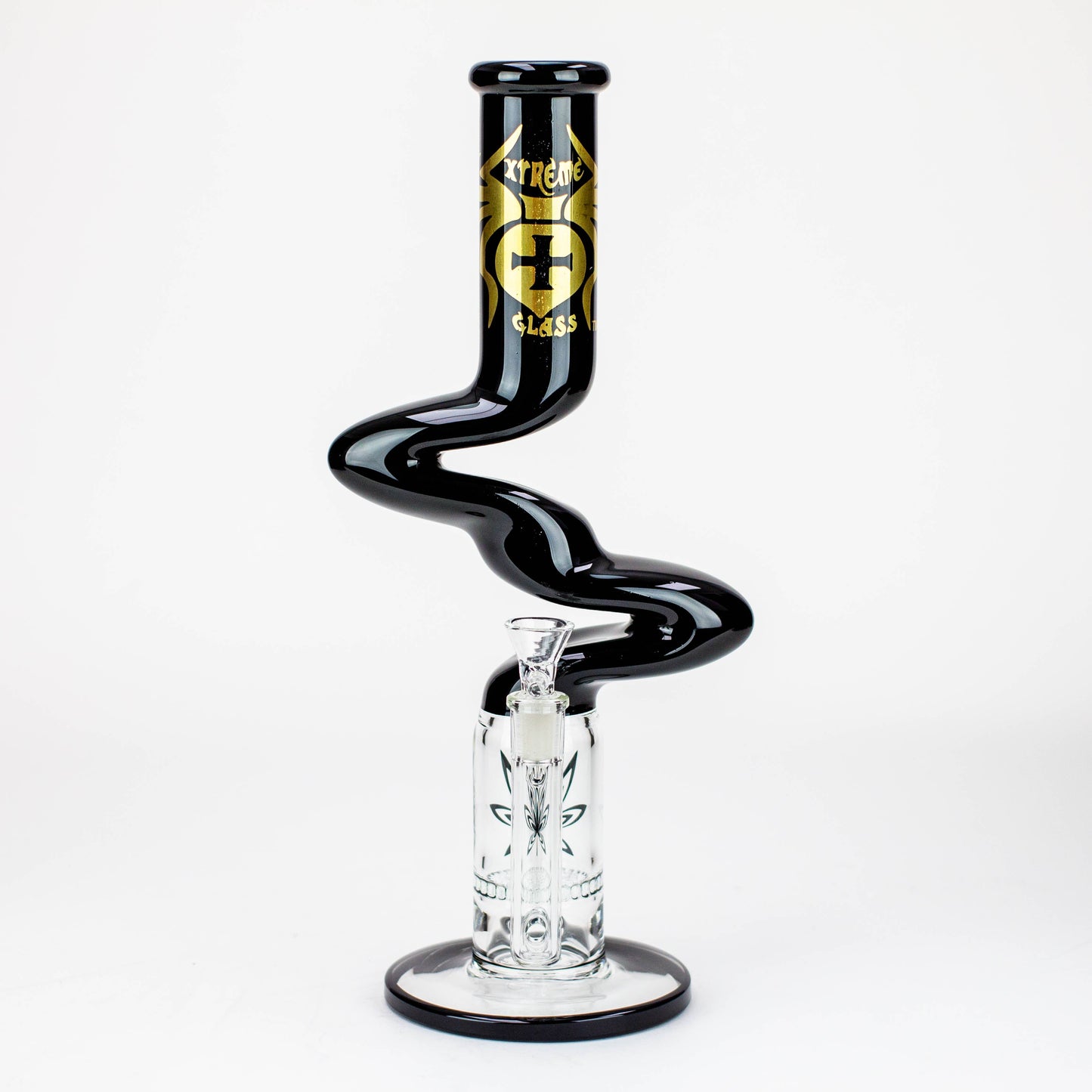 14" Xtream Kink Zong glass water bong [XTR-Z020]_2