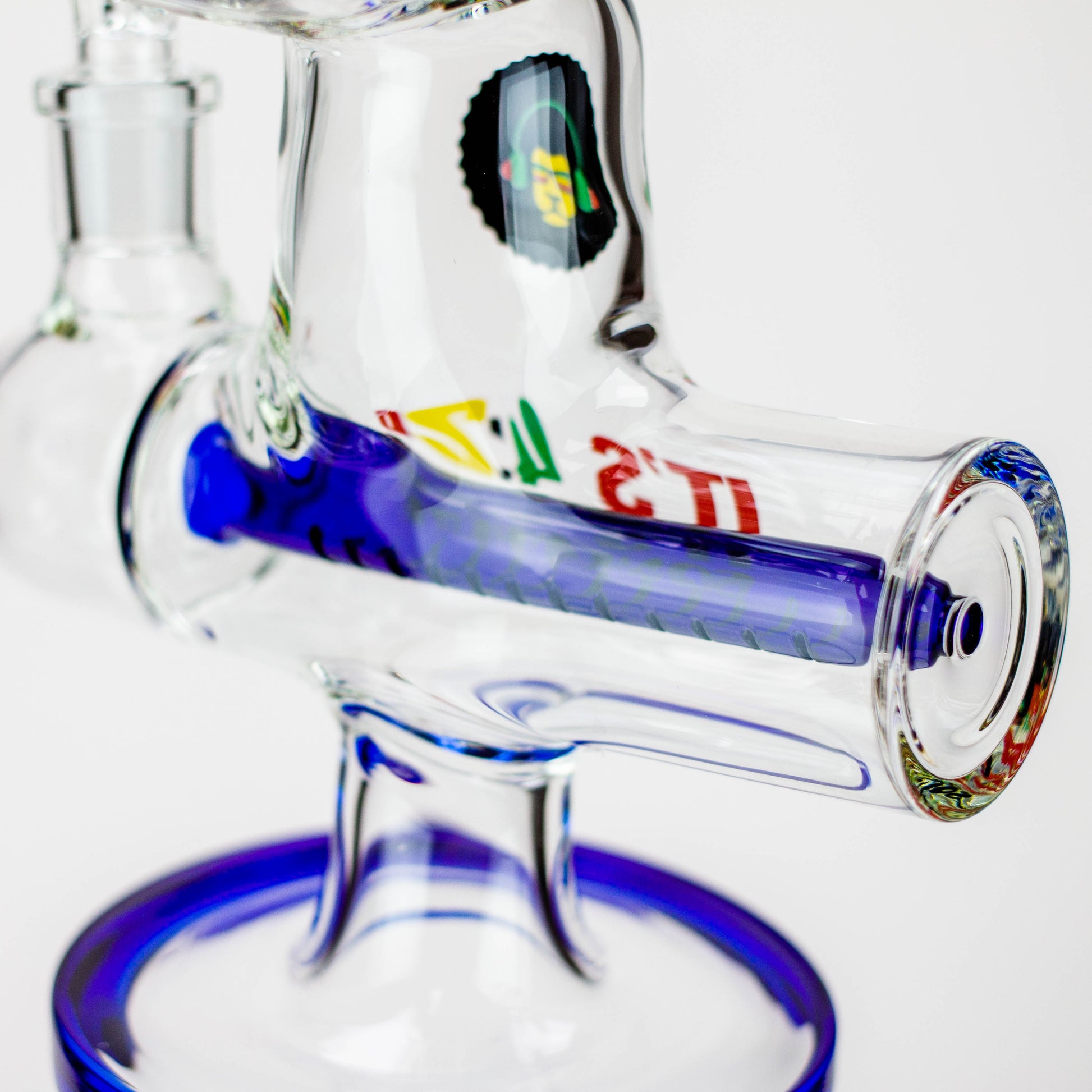 21" Xtream Kink Zong inline diffuser glass water bong [XTR-Z021]_6