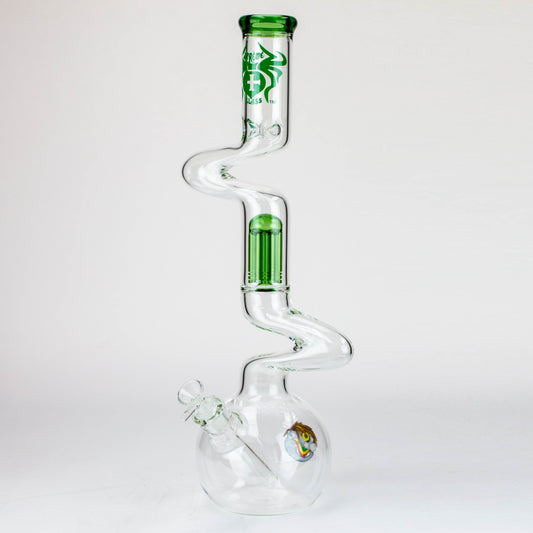 20" Xtream Kink Zong tree percolator glass water bong [XTR-Z032]_0