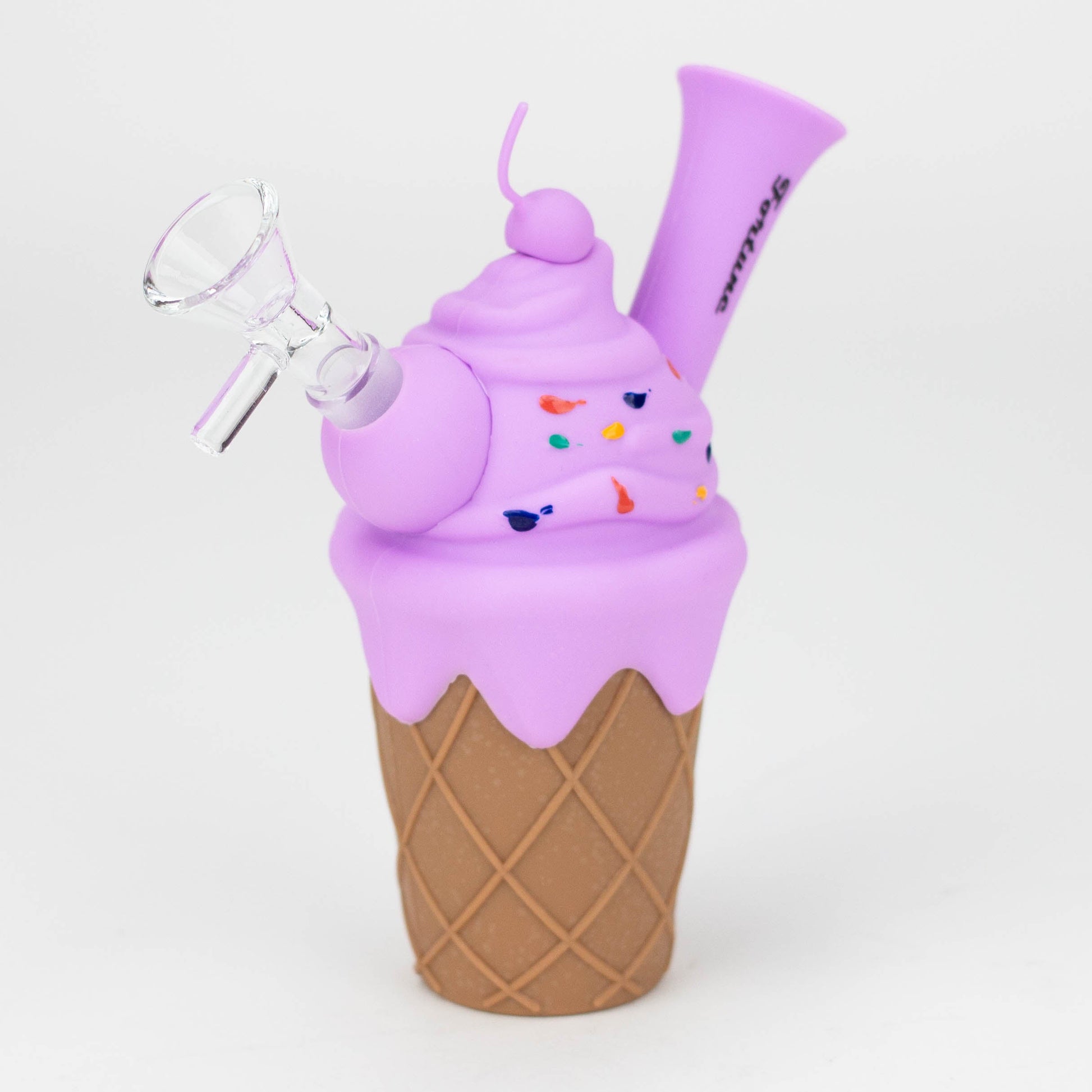 5.5" Silicone Ice Cream Water Pipe_8