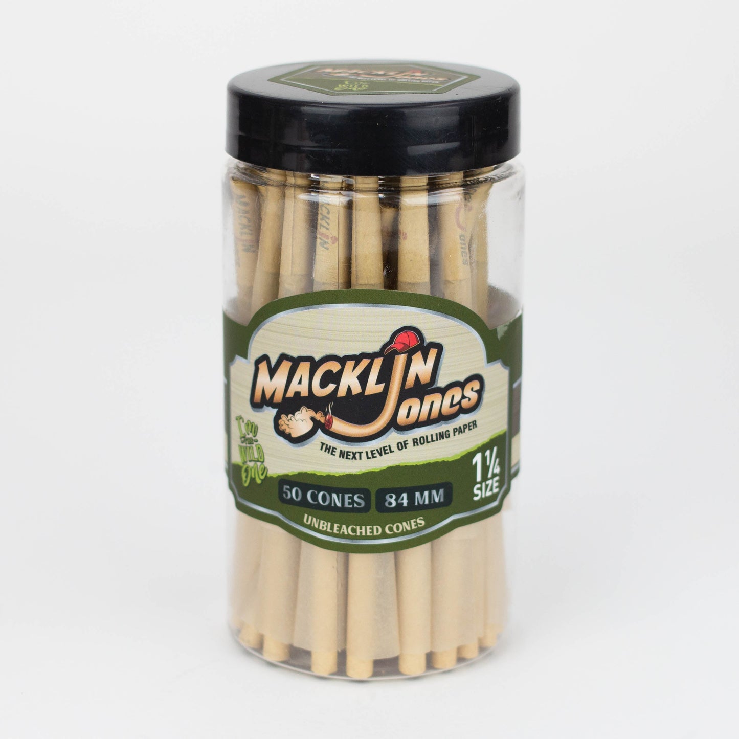 Macklin Jones - Natural Unrefined Pre-Rolled cone Bottle_4