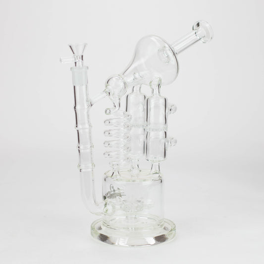 H2O | 12" Coil Glass water recycle bong [H2O-5027]_0