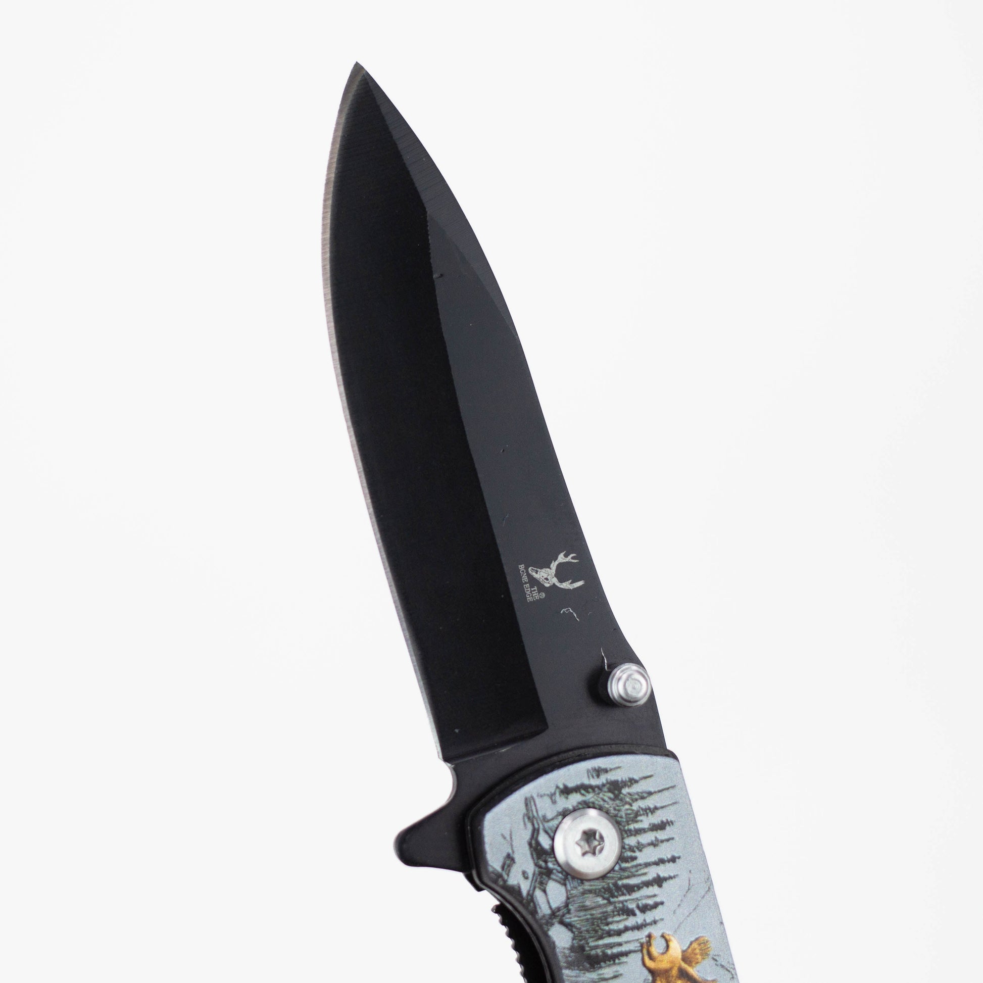 TheBoneEdge 7" Stainless Steel Folding Knife [Animal]_6
