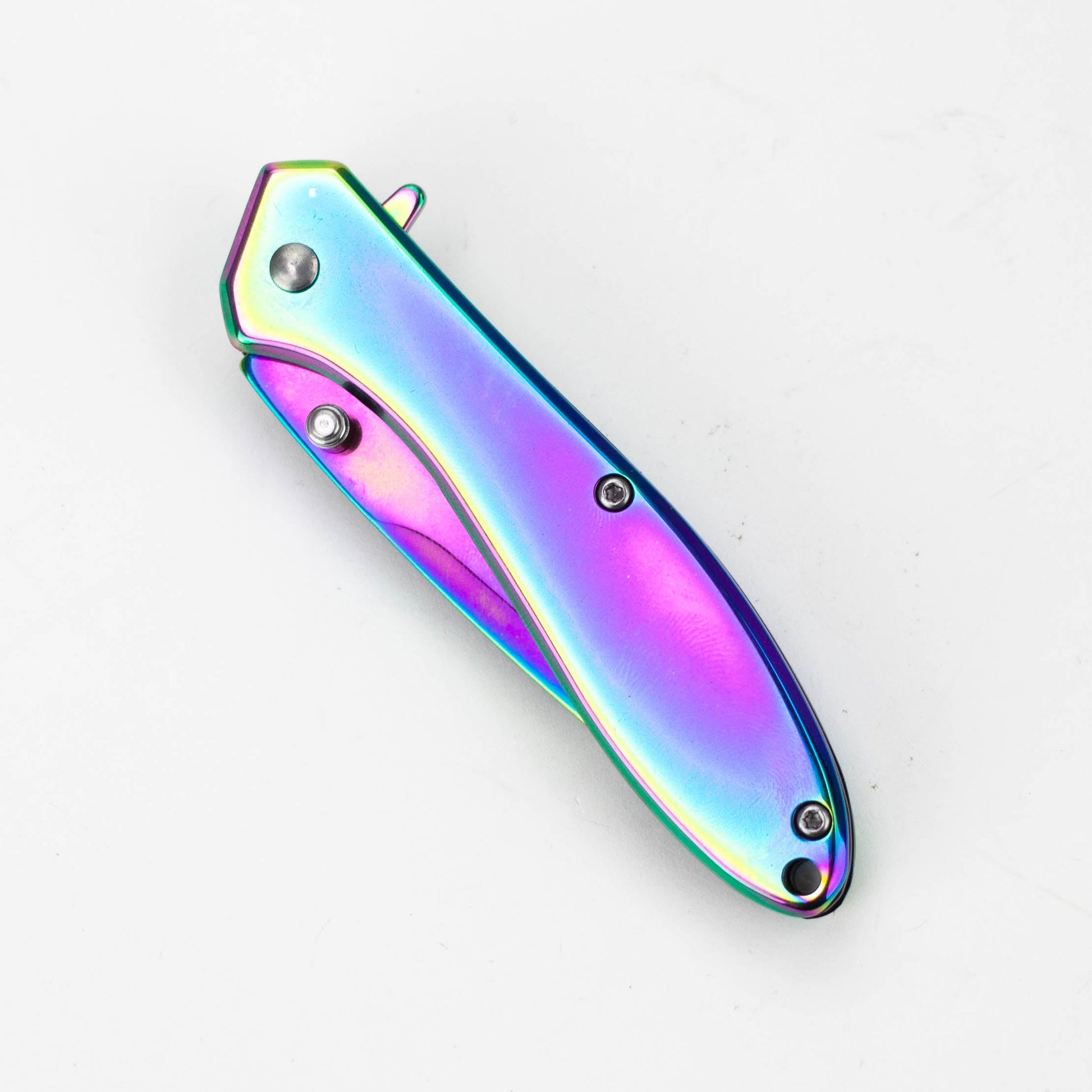 Defender-Xtreme Rainbow 7" Folding Knife [13051]_1