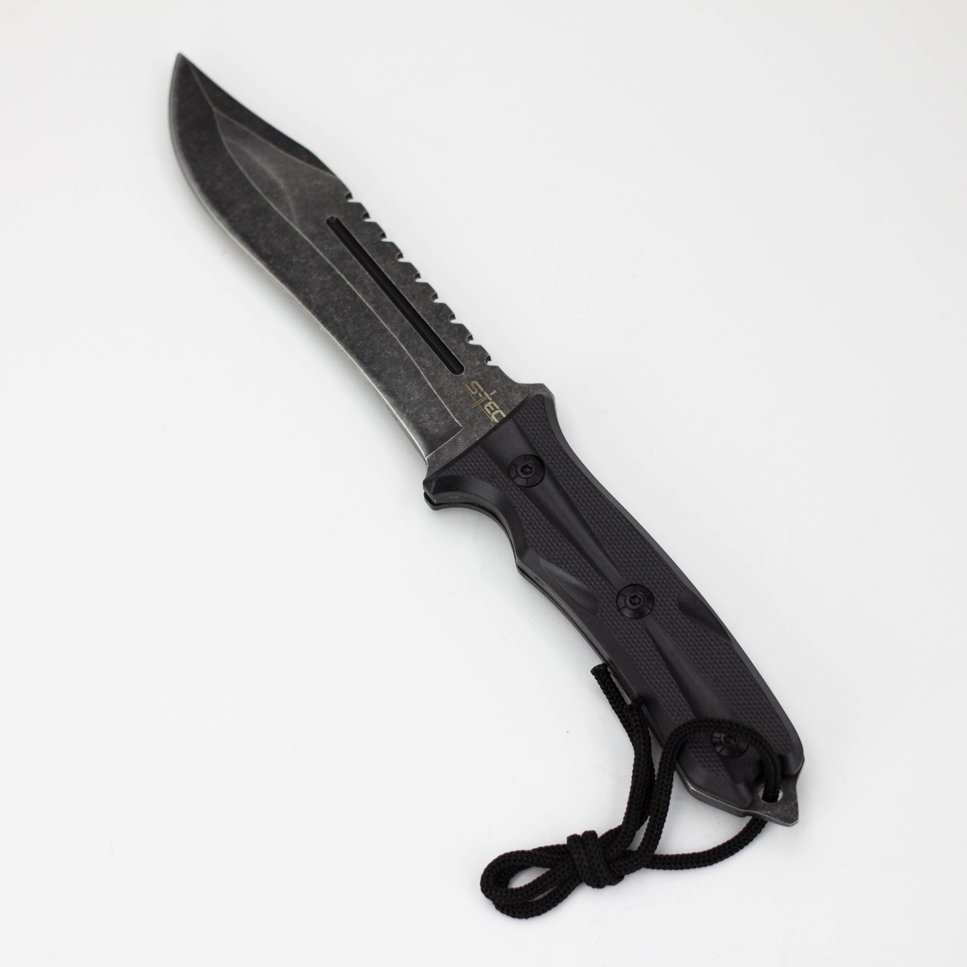 11.8″ Fixed Blade Hunting Knife with G10 Handle [T22001BK]_2