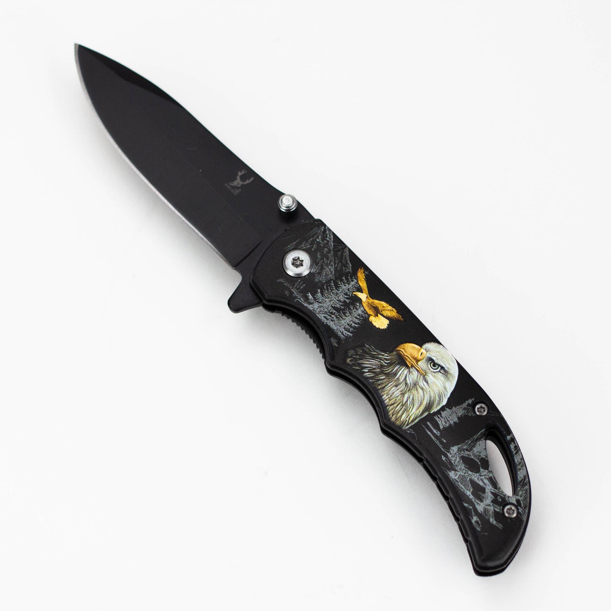 TheBoneEdge 7" Stainless Steel Folding Knife [Animal]_2