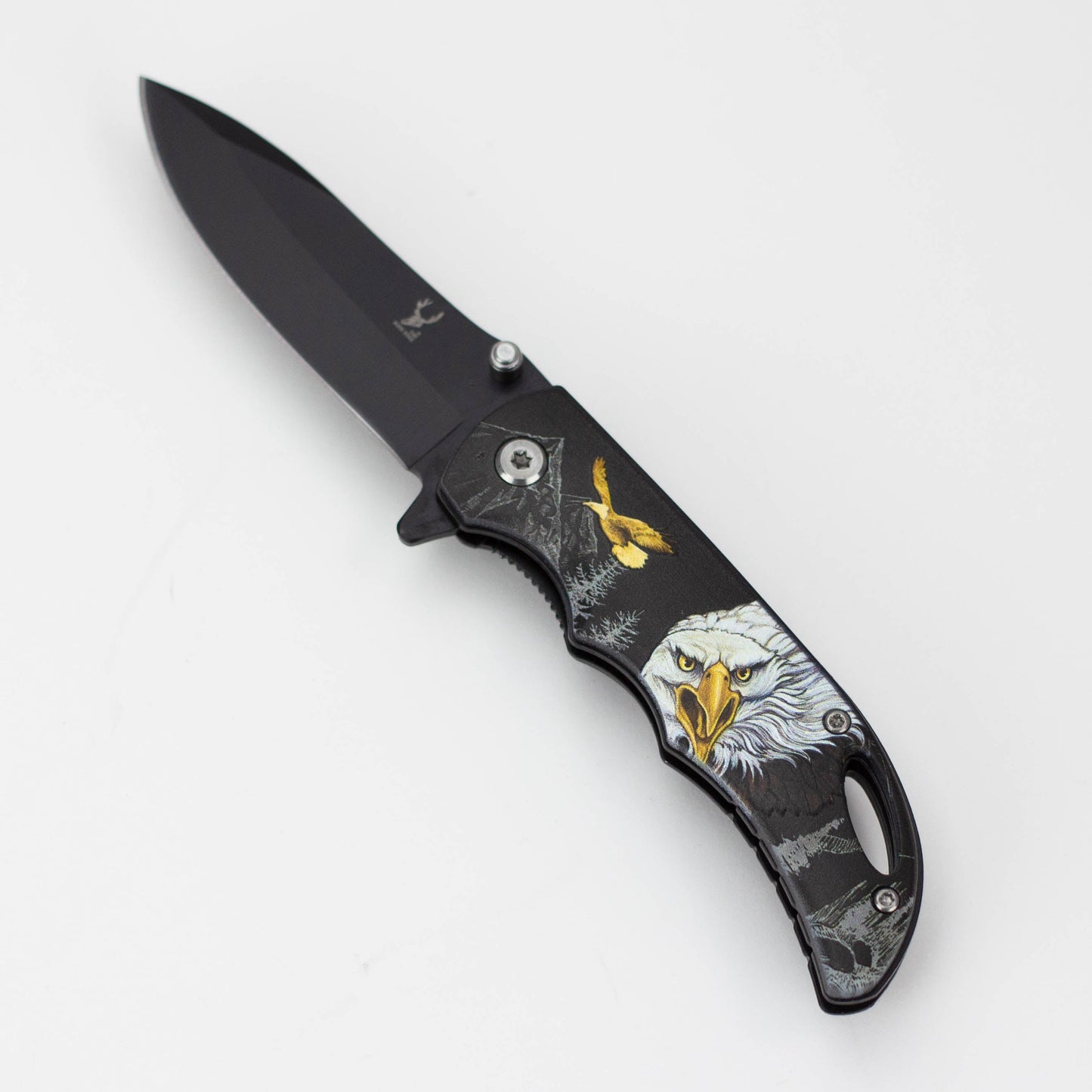 TheBoneEdge 7" Stainless Steel Folding Knife [Animal]_3