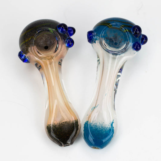 5" Gold Fumed Hand Pipe Pack of 2 [10605]_0