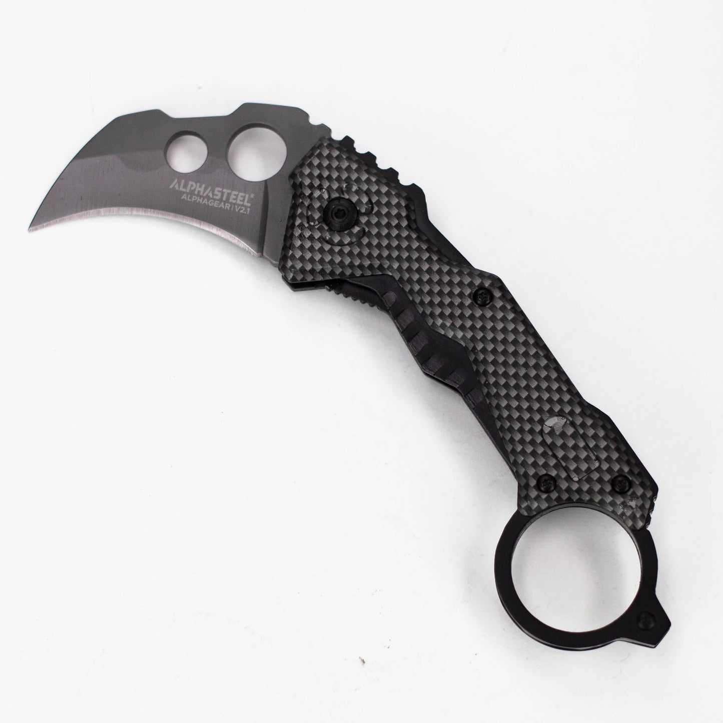 ALPHASTEEL | 7" Folding pocket knife [DA308]_0