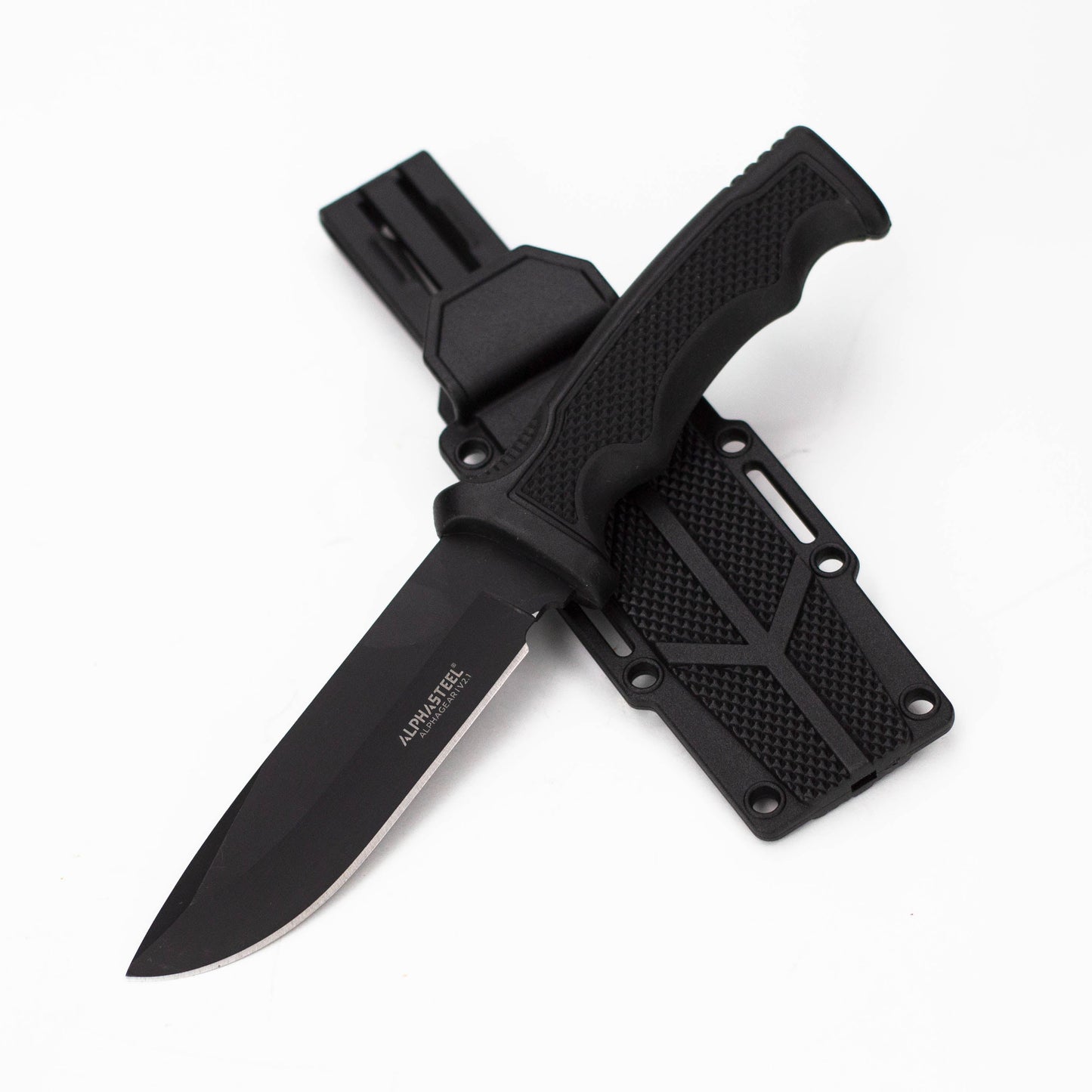 ALPHASTEEL | Fixed Blade Knife with ABS Sheath [2868]_4