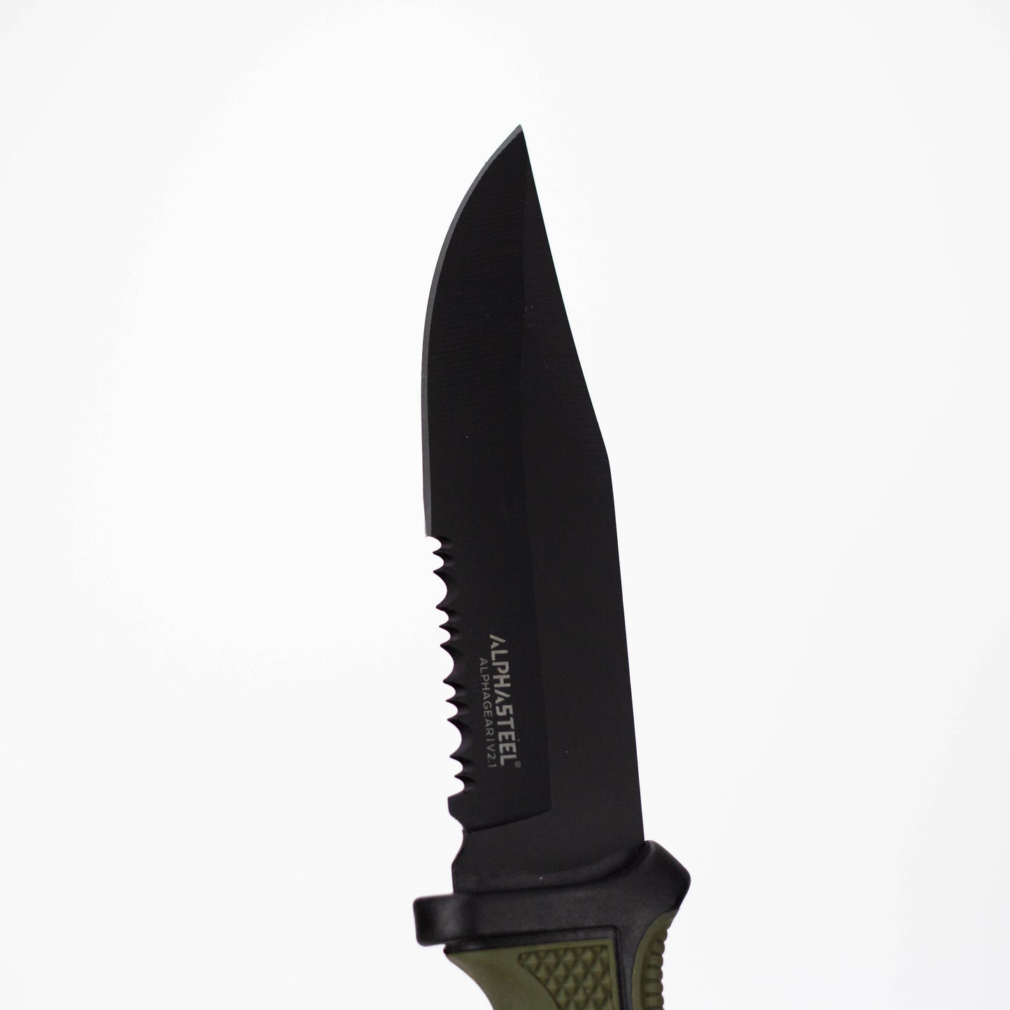 ALPHASTEEL | Fixed Blade Knife with ABS Sheath [2818]_2