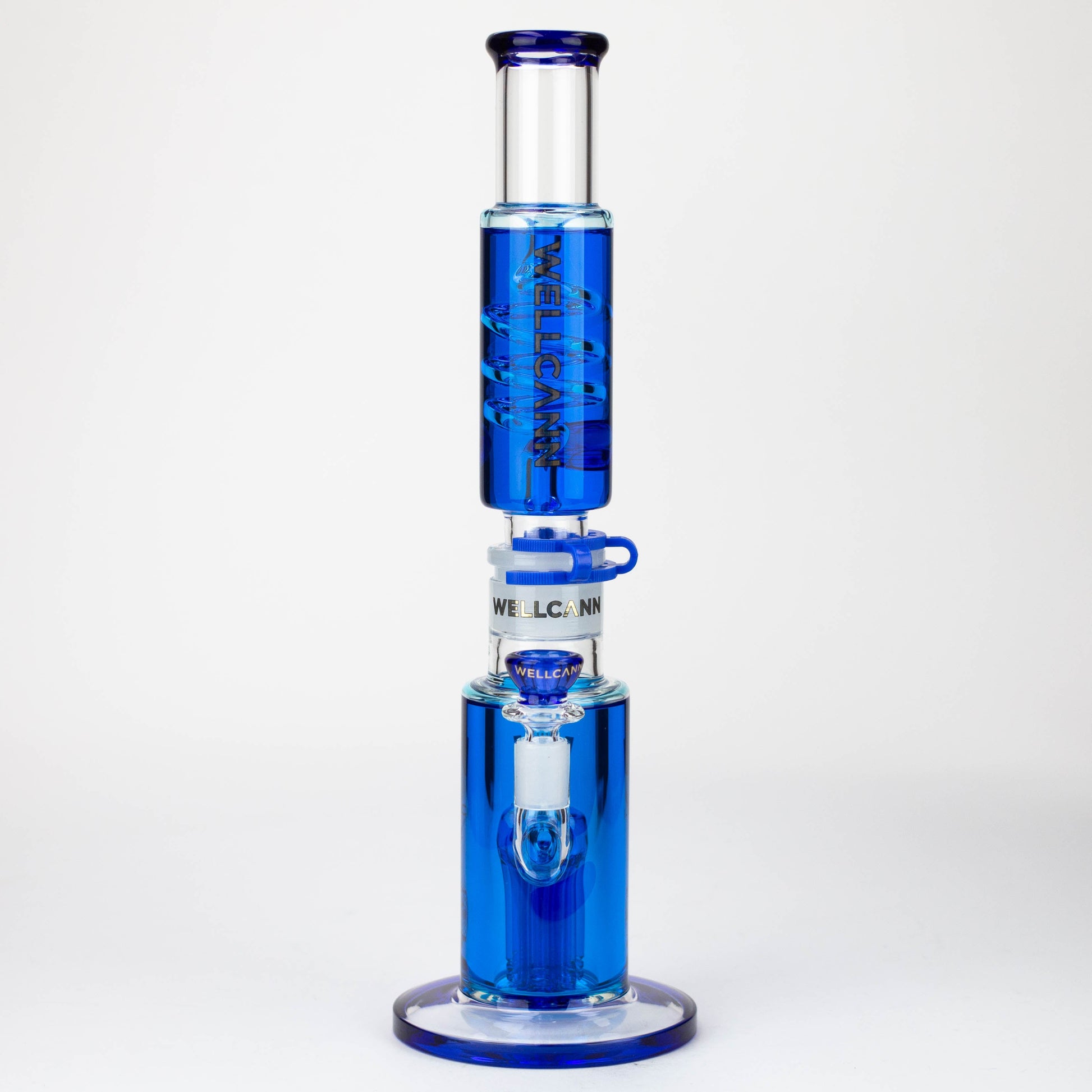 WELLCANN | 15" Glycerine Detachable Glass Bong [502]_9