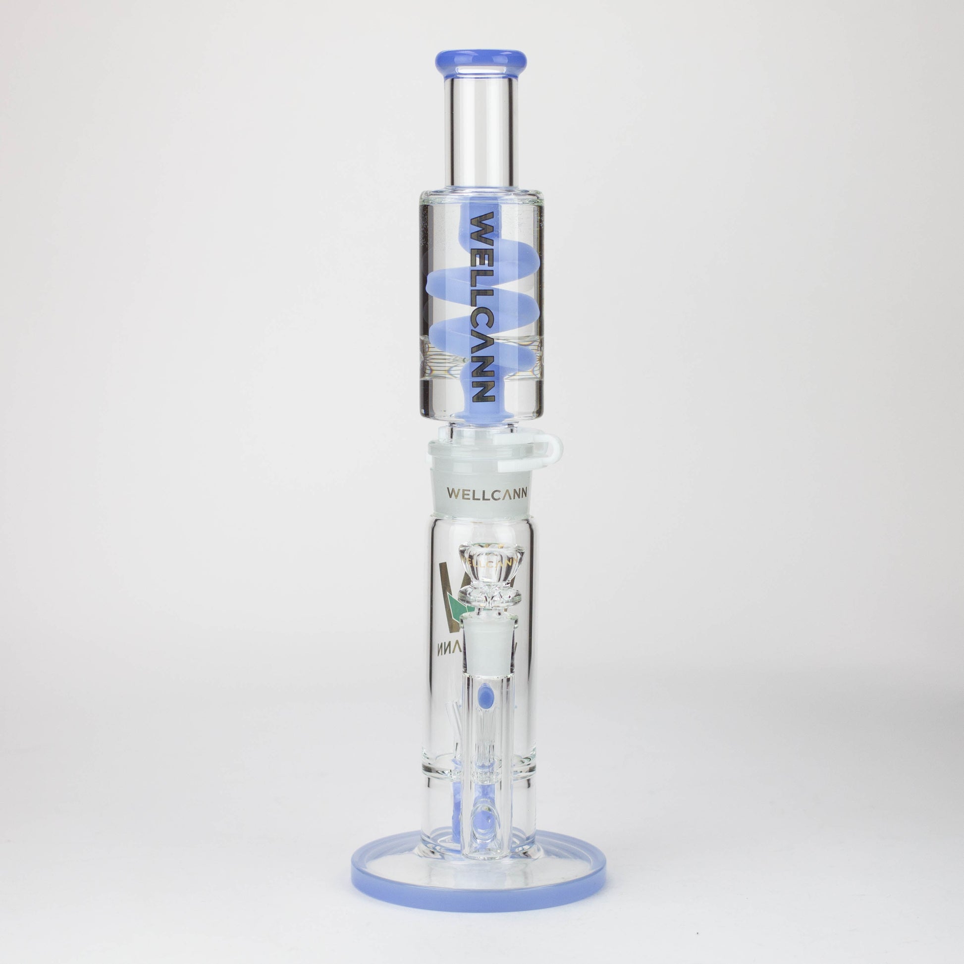 WELLCANN | 14.5" Glycerine Detachable Glass Bong [606]_11