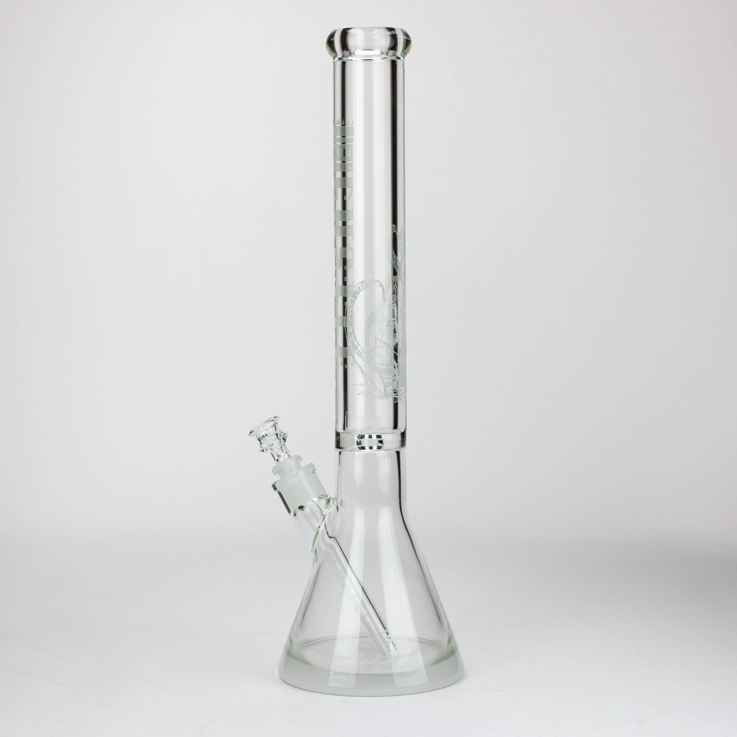 Castle Glassworks - 18" laser etched Tube Beaker Bong_14