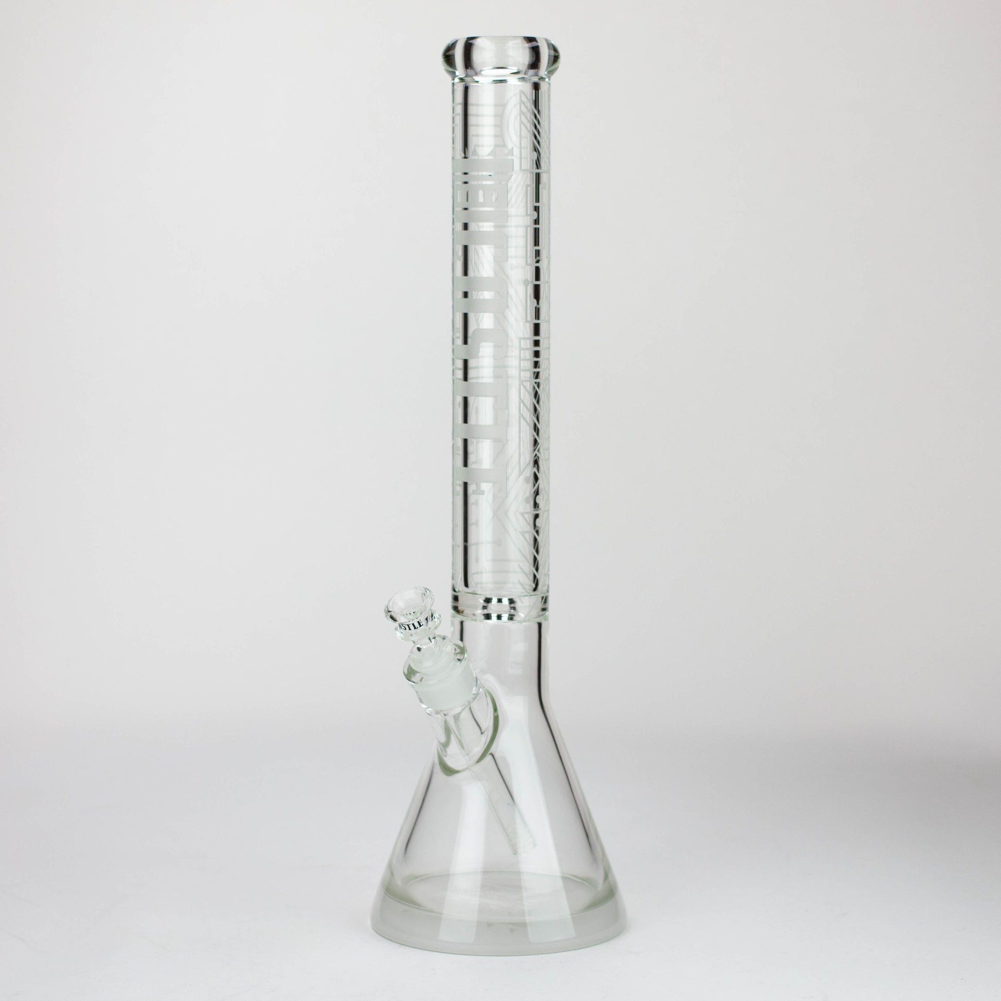 Castle Glassworks - 18" laser etched Tube Beaker Bong_8