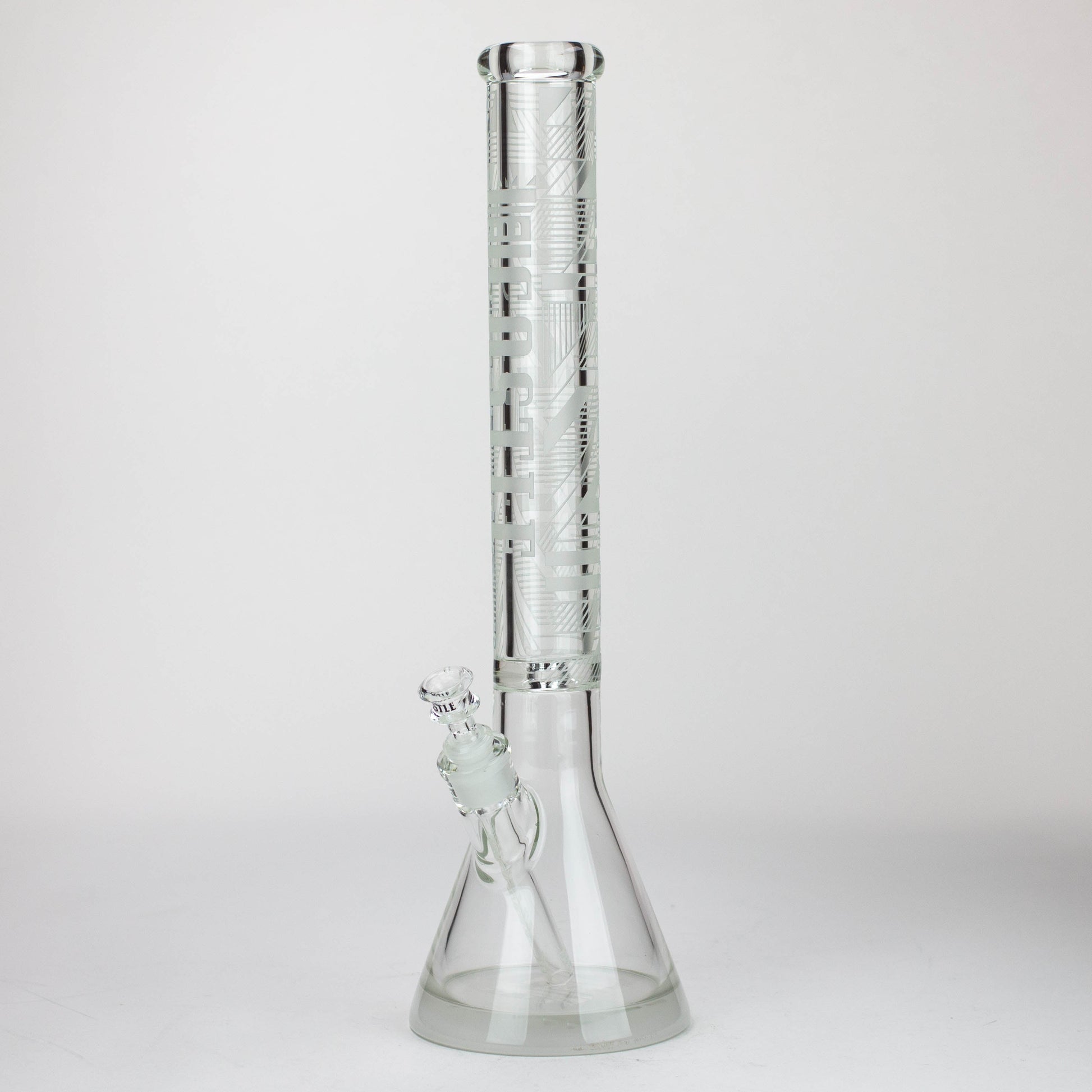 Castle Glassworks - 18" laser etched Tube Beaker Bong_10