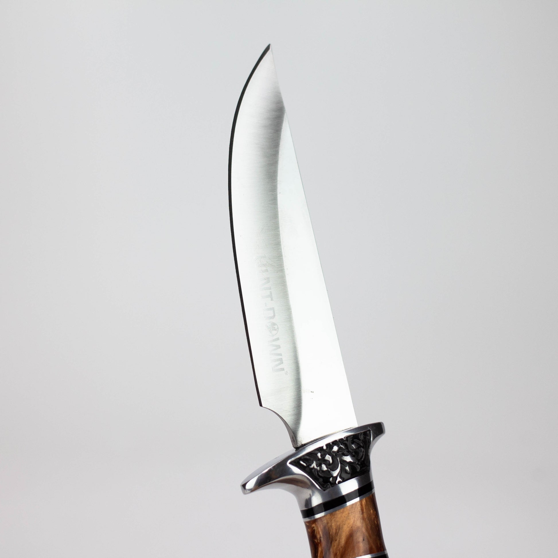 Hunt-Down | 10" Fixed Blade Knife with engraved Handle and Sheath [9114]_3