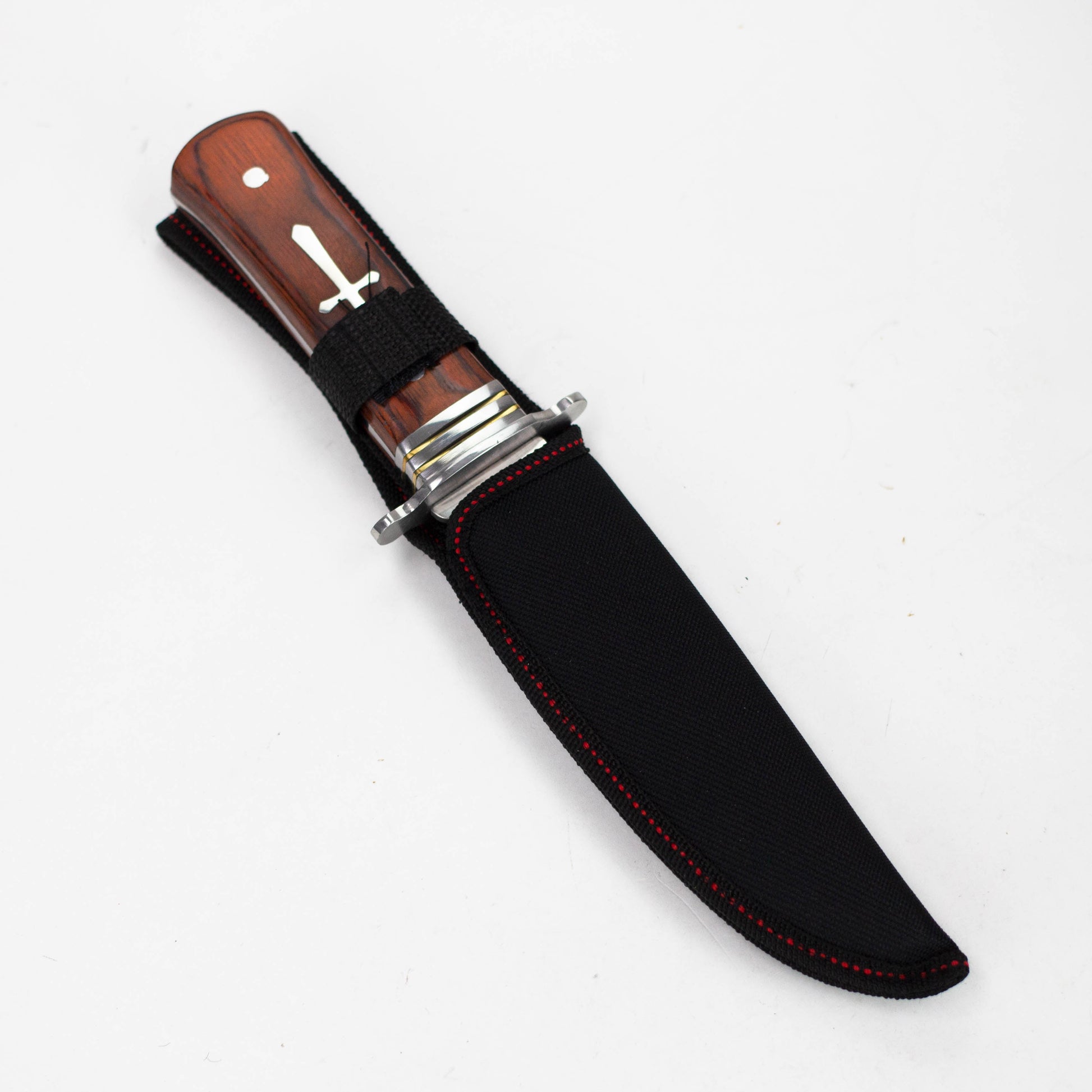 Defender-Xtream | 11" Hunting Knife Full Tang Stainless Steel Blade with Wood Handle [8155]_1