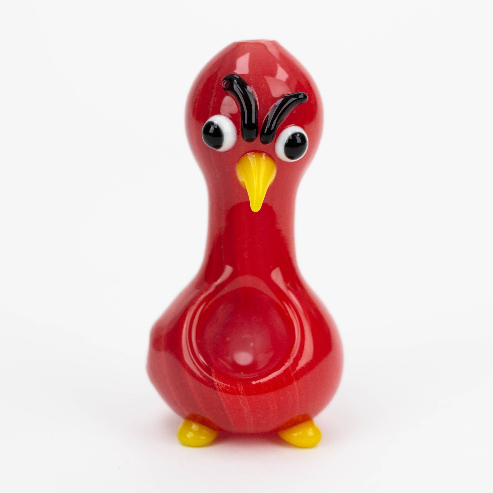 3" Angry Bird glass hand pipe_1