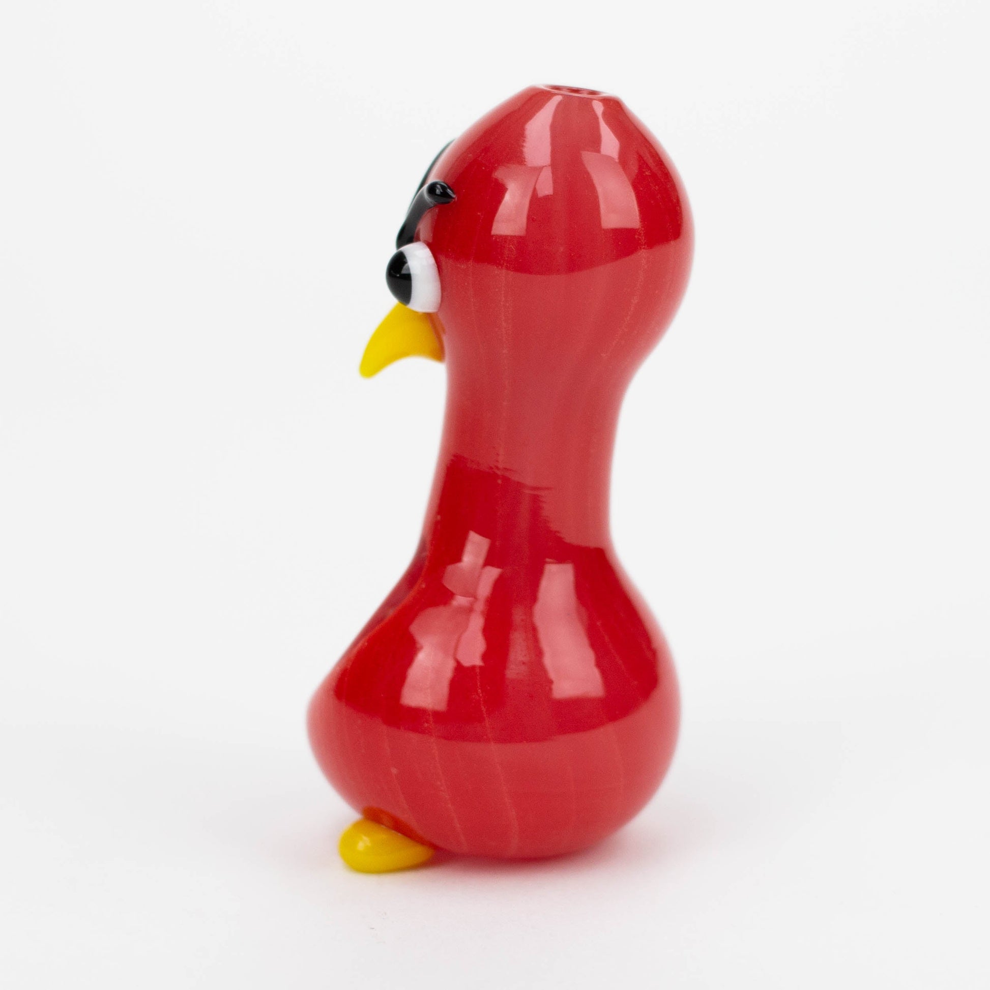 3" Angry Bird glass hand pipe_3