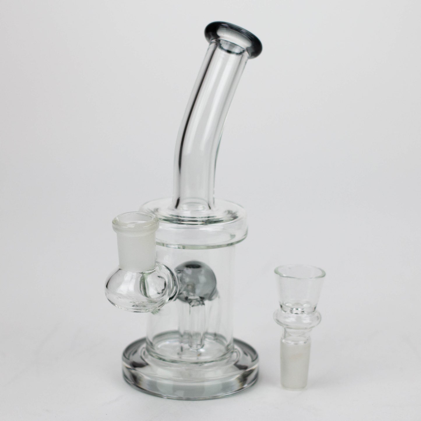 6.5" assorted color glass bong with tree arm diffuser_7