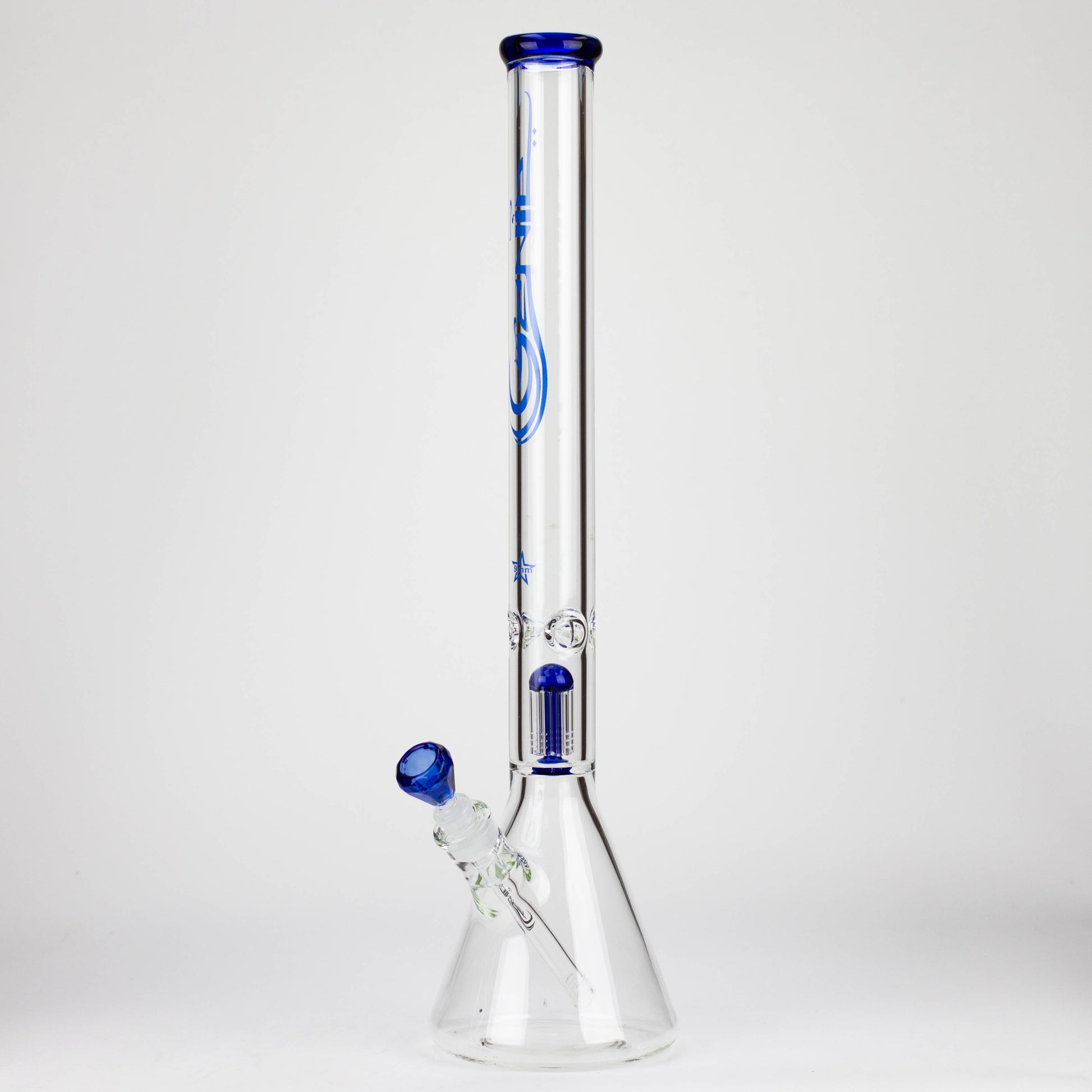 GENIE | 24" 9 mm single percolator glass water bong [GB1905]_11