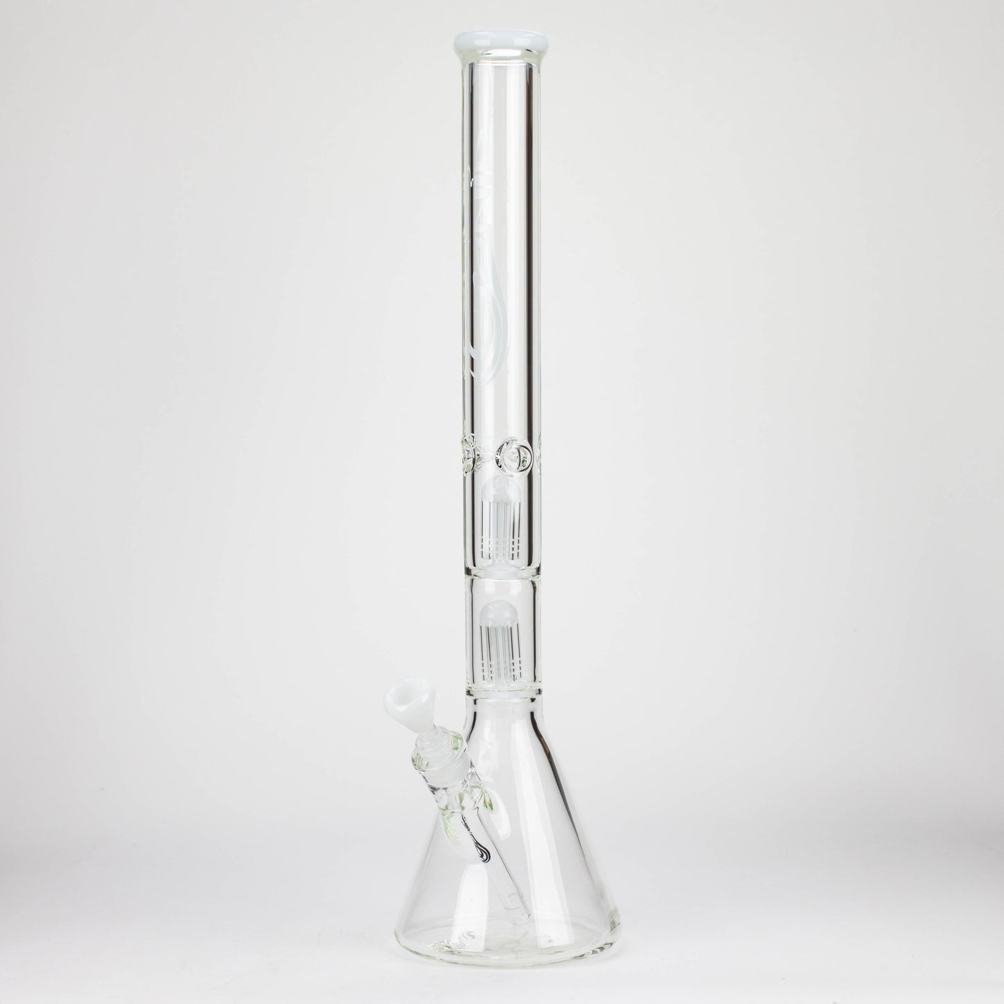 GENIE | 24" Dual 6 arms 9mm glass water beaker bong [GB1906]_8