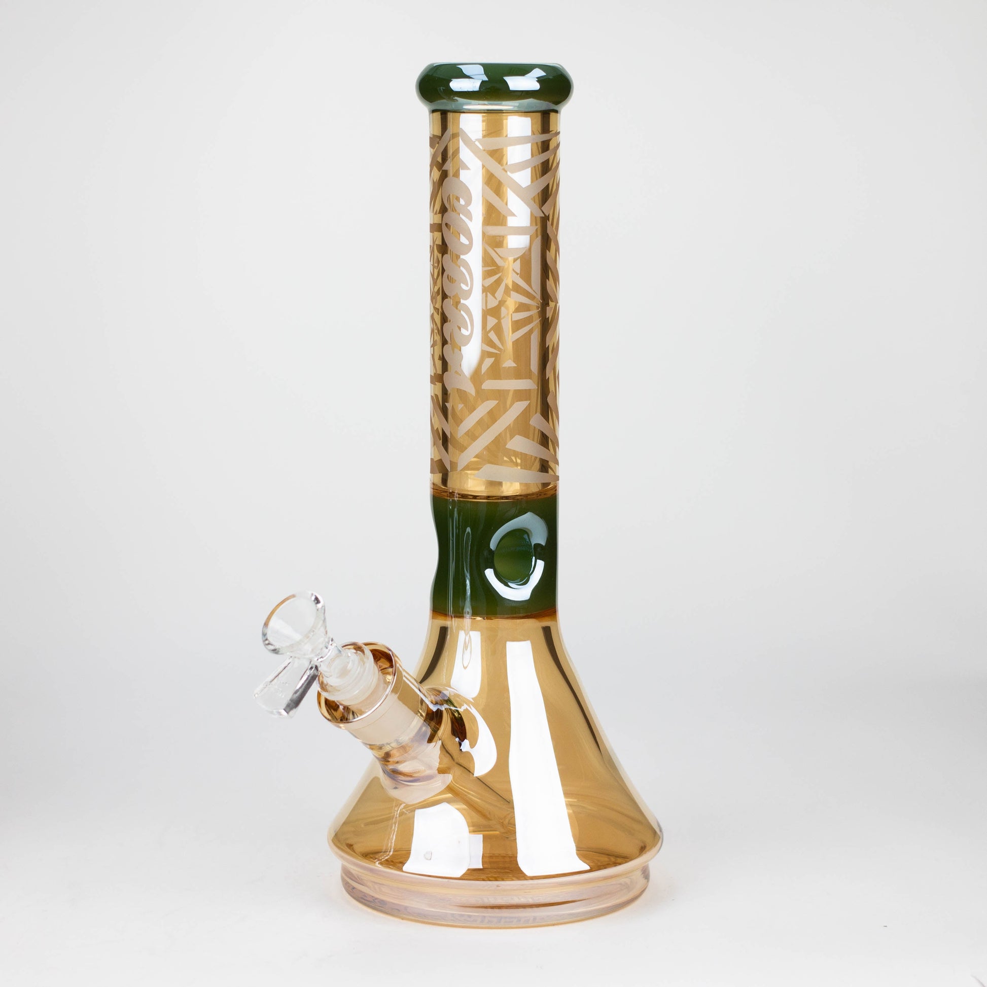 COBRA | 13" Eletroplate 7 mm Glass Beaker Bong [LL1026]_5