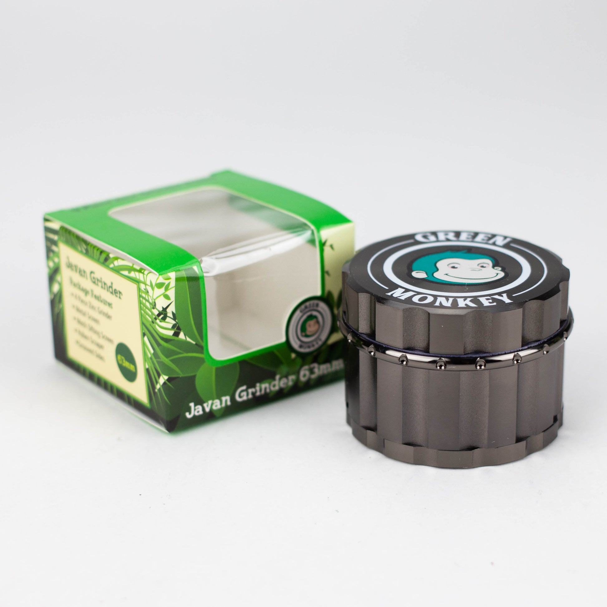 Green Monkey | Javan Grinder - 63MM - Gunmetal_2