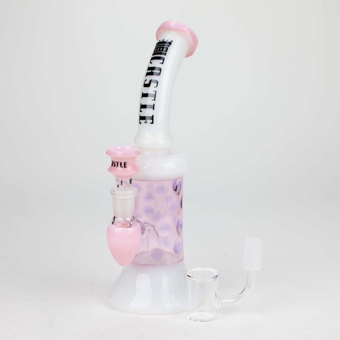 Castle Glassworks | 9" 2-in-1  Color Spots Rig_5