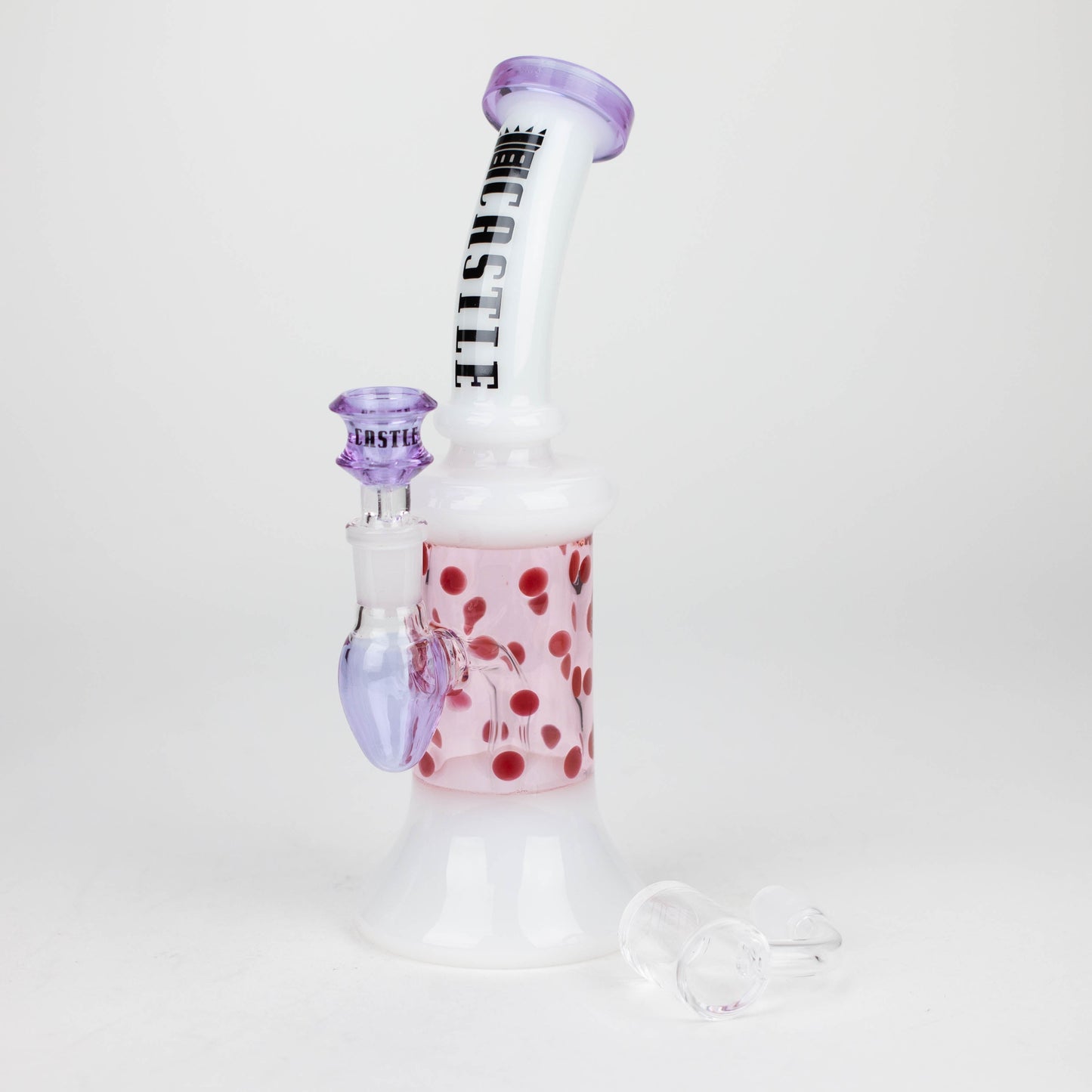 Castle Glassworks | 9" 2-in-1  Color Spots Rig_7