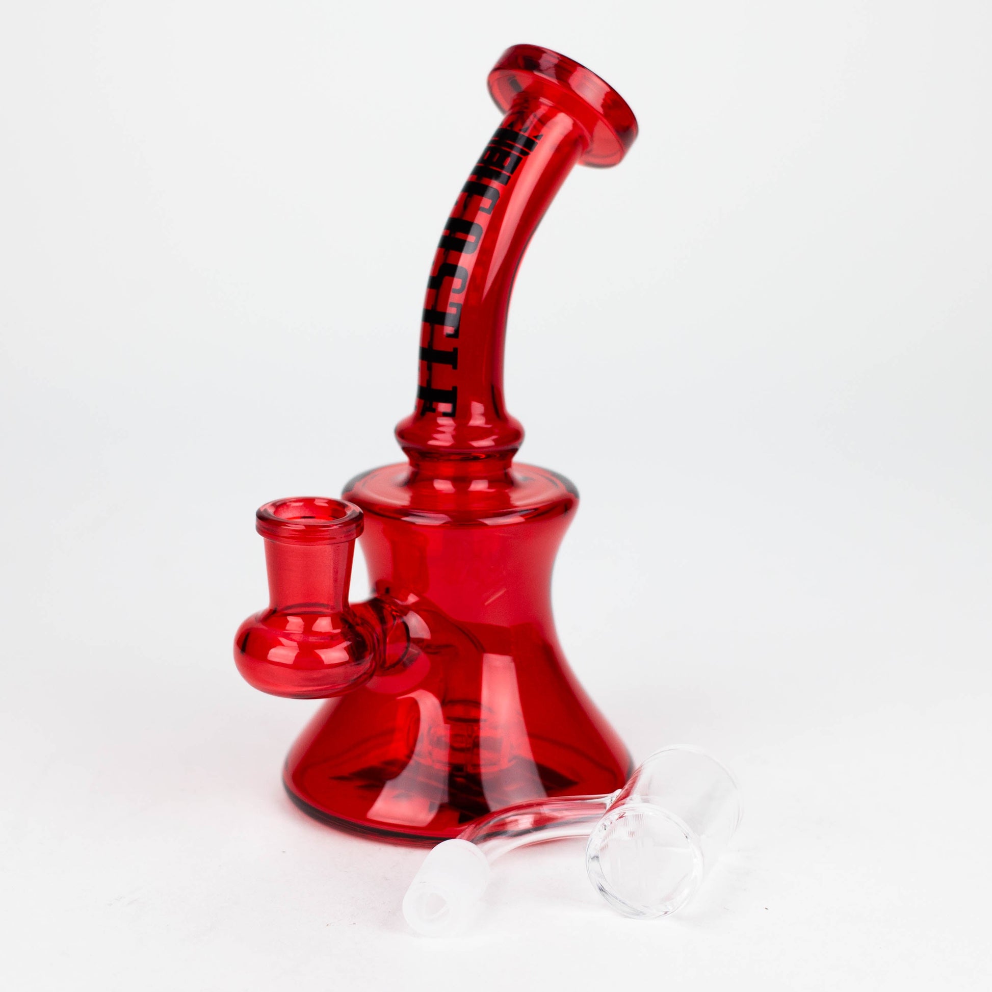 Castle Glassworks | 7" Mini Electroplated Rig_2