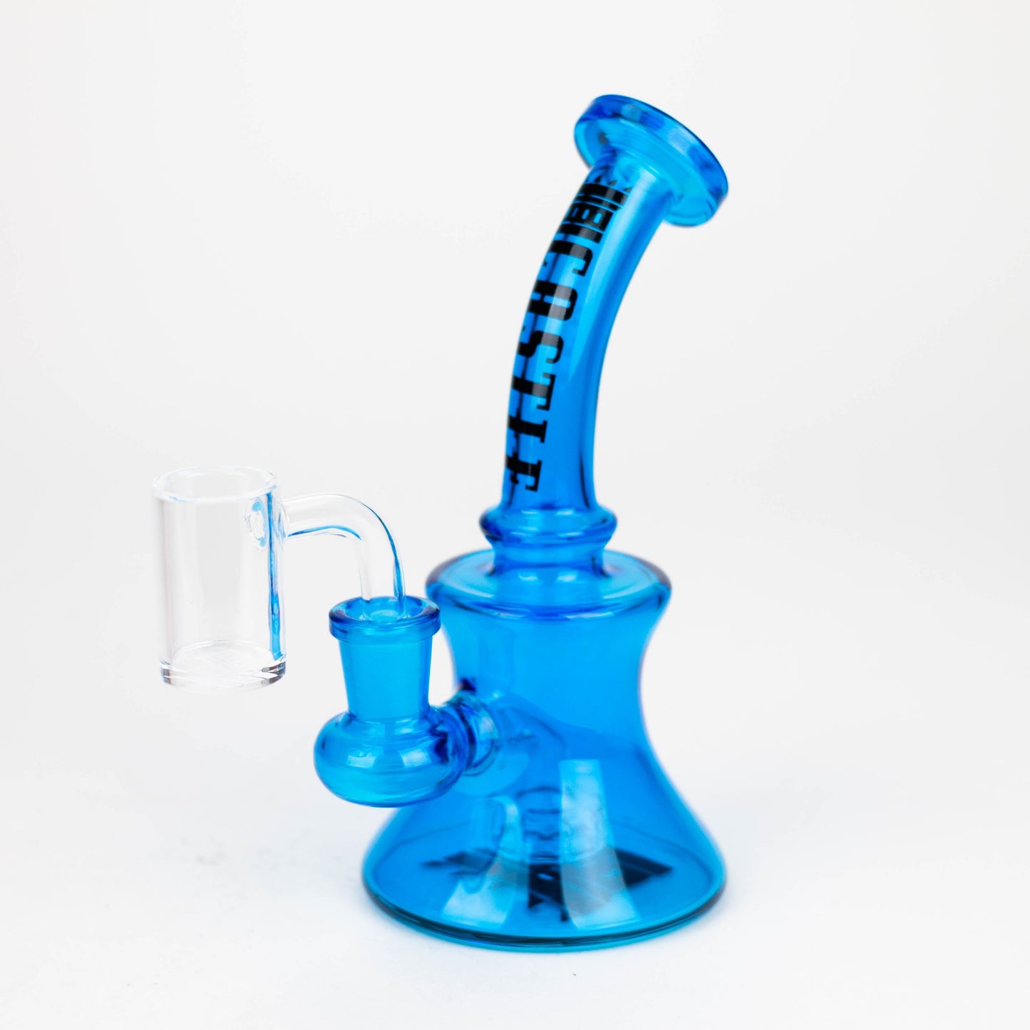 Castle Glassworks | 7" Mini Electroplated Rig_3