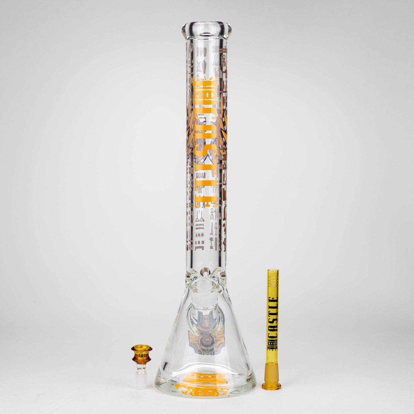 Castle Glassworks | 18" Anubis Beaker_2