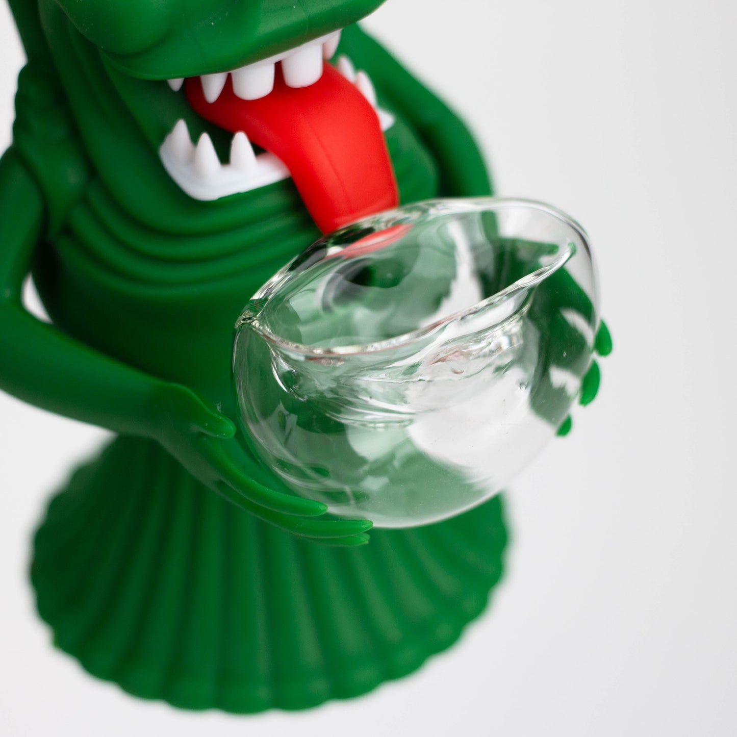 6" Green faced monster smoke water pipe [H258]_3