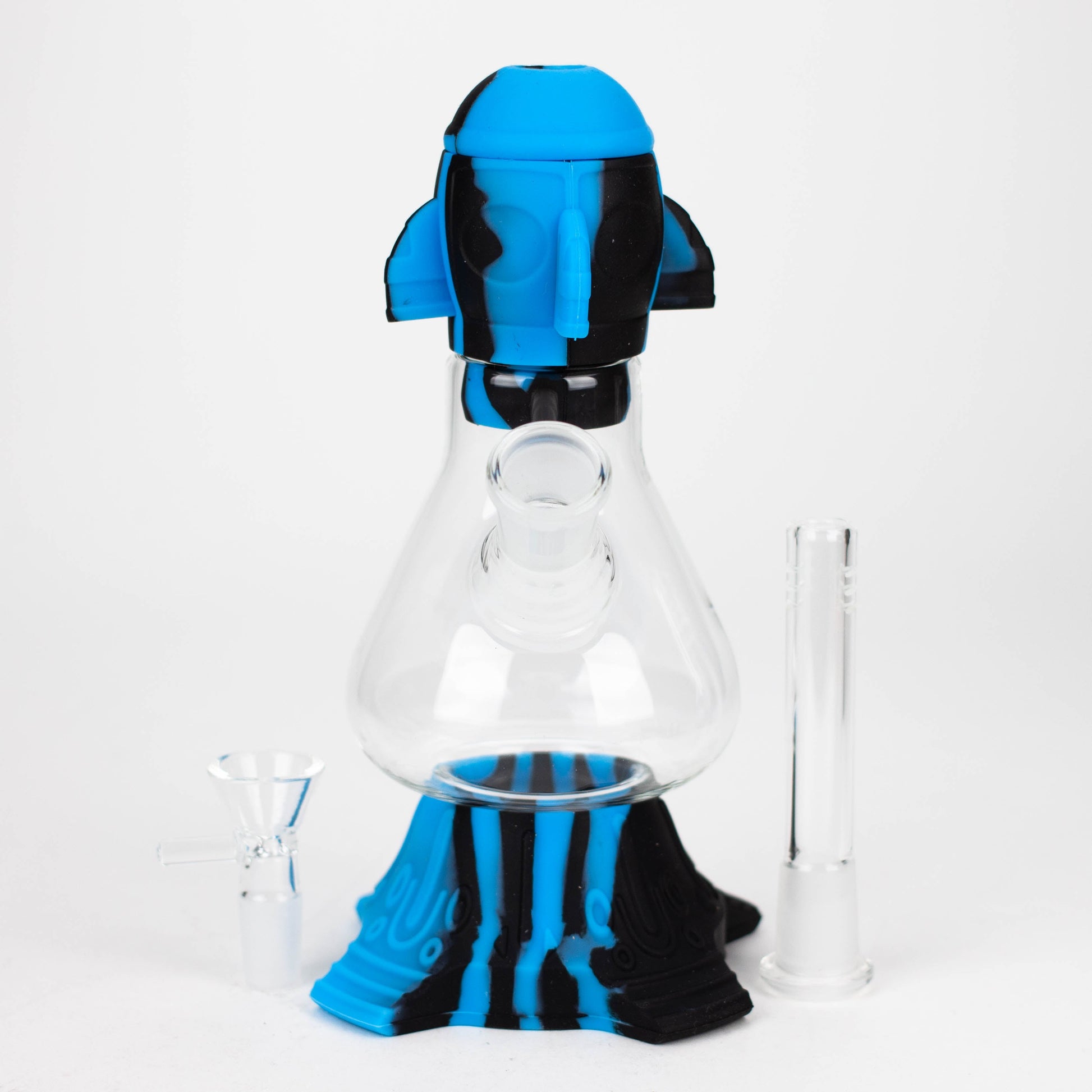 9" Rocket beaker water pipe-Assorted [H220]_7