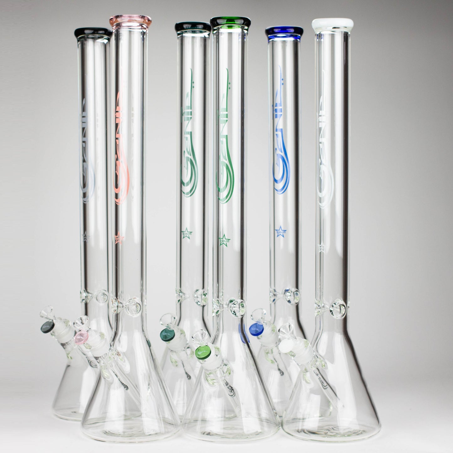 GENIE | 24" 9 mm beaker water bong [GE1003]_0