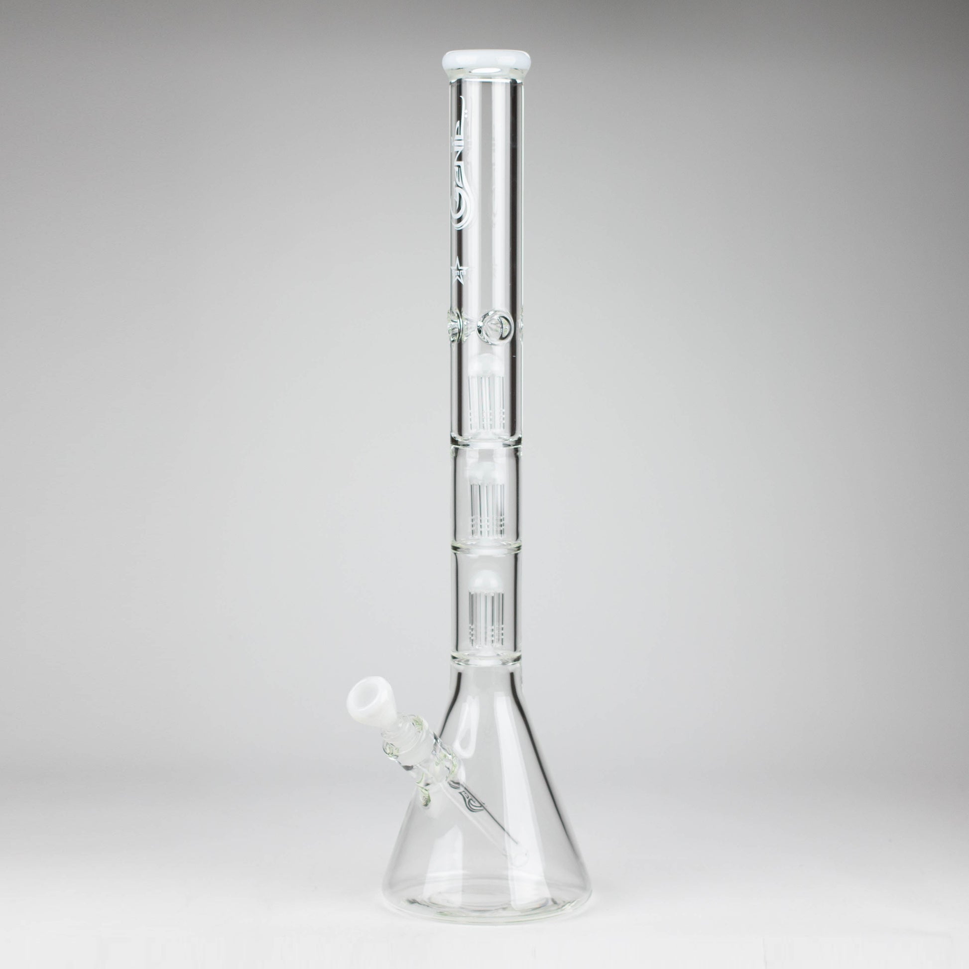 GENIE | 24" 9mm Triple percolator beaker water bong [GB1907]_4