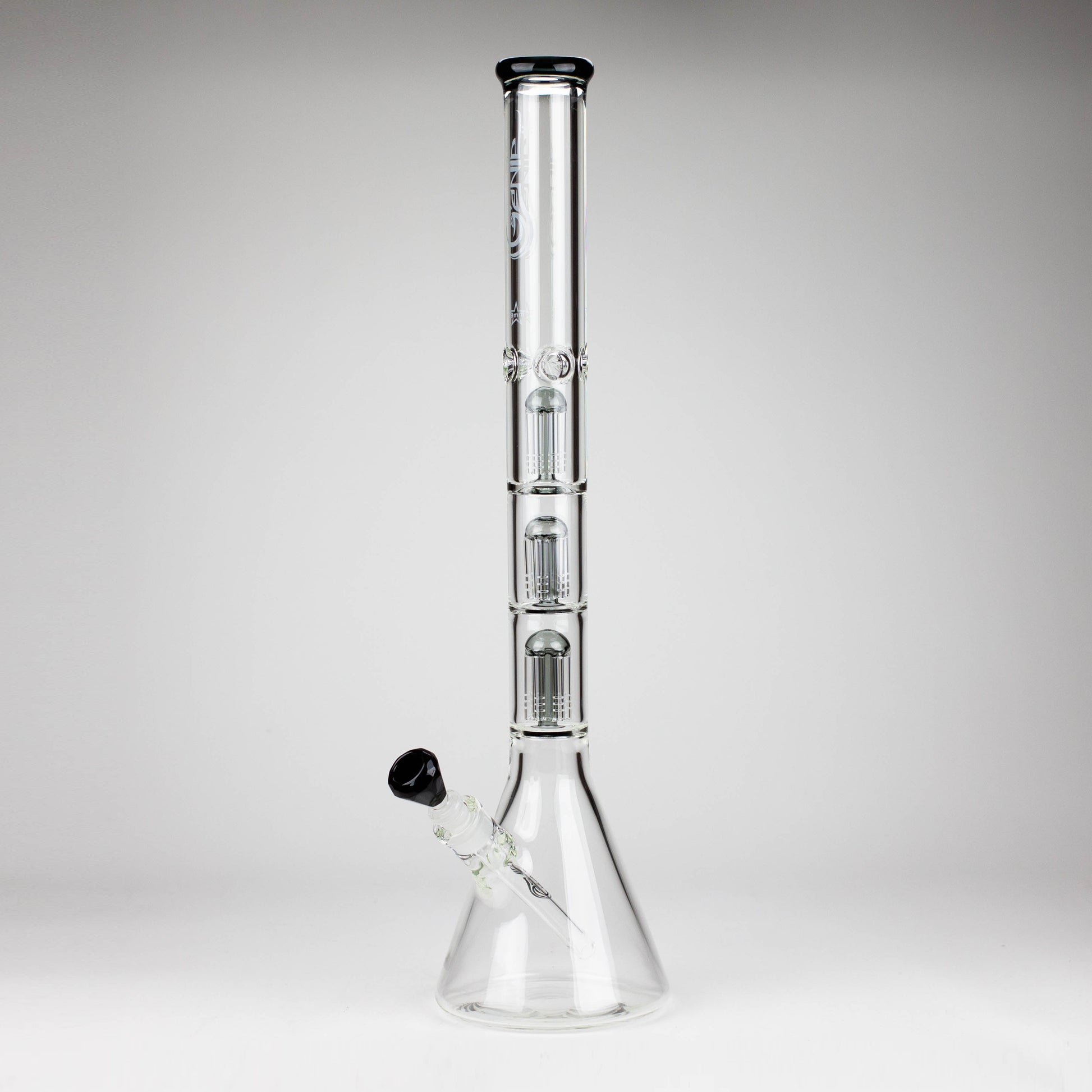 GENIE | 24" 9mm Triple percolator beaker water bong [GB1907]_6