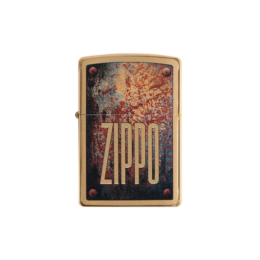 Zippo 29879 Rusty Plate Design_1