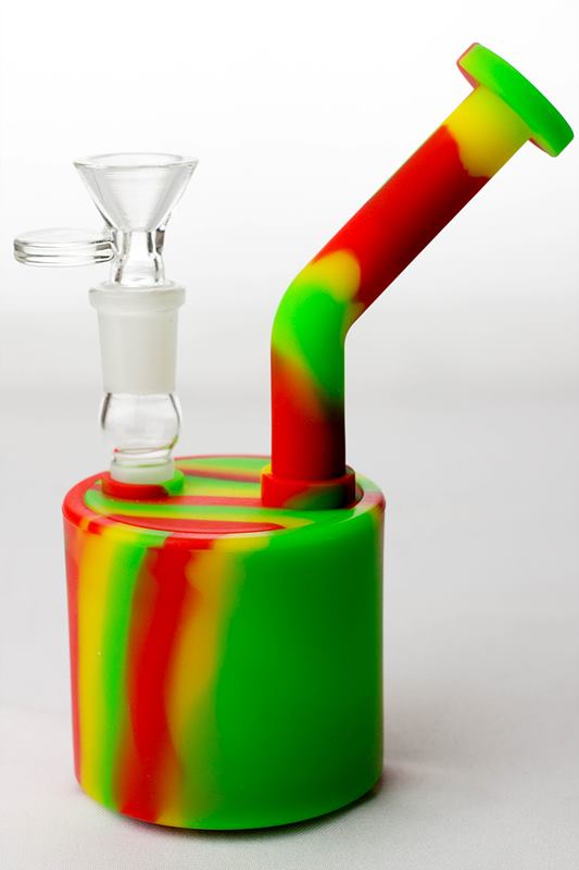 7" Detachable silicone bubbler_6