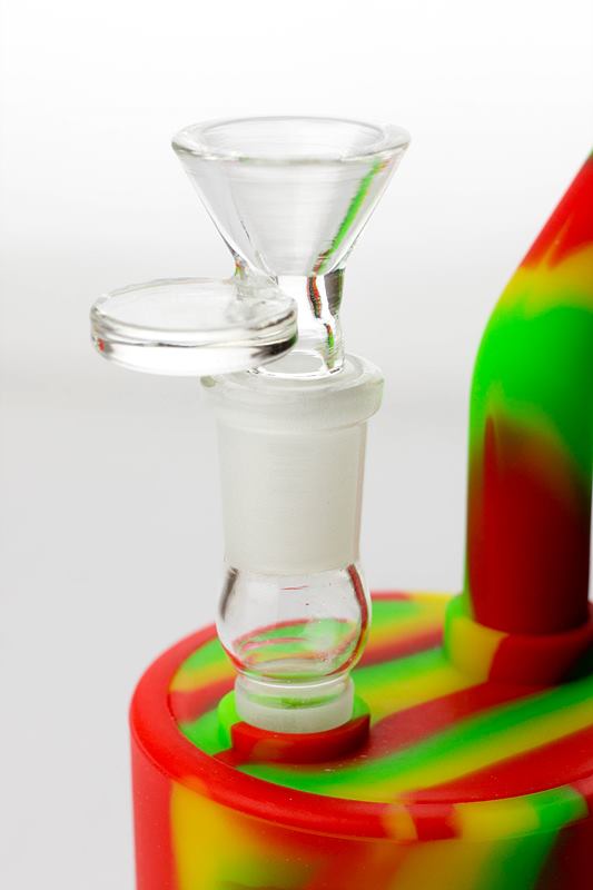 7" Detachable silicone bubbler_7