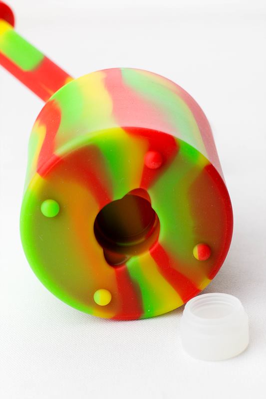 7" Detachable silicone bubbler_8