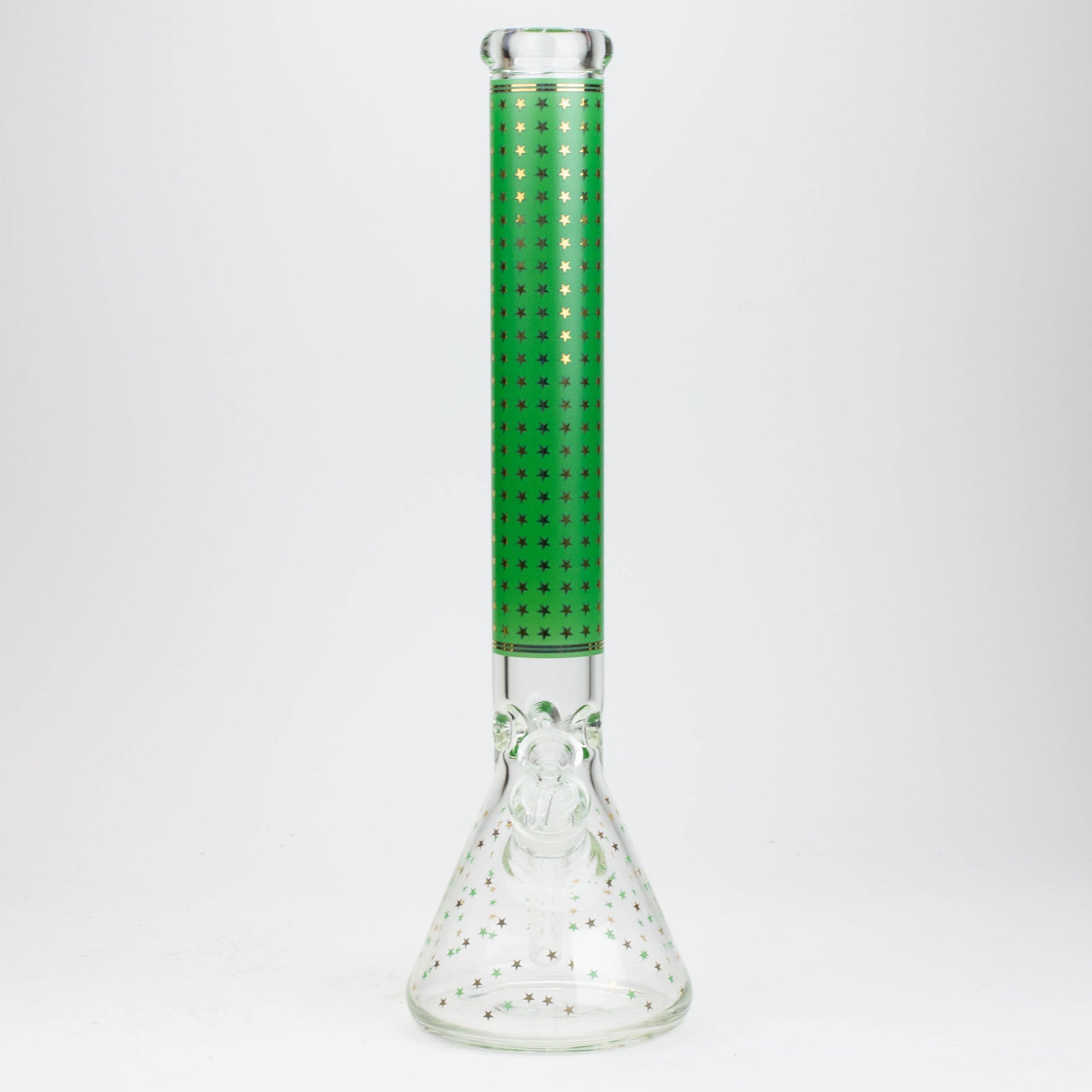 17.5" Star 7 mm glass water bong_6