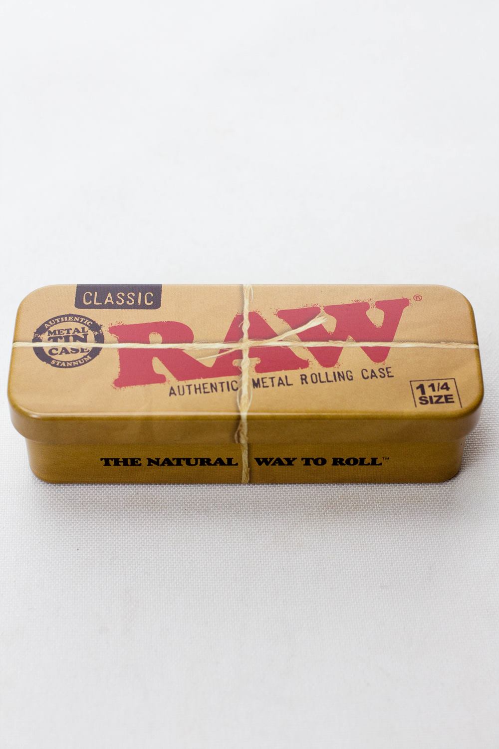 Raw 1-1/4 roll caddy metal roll case_1