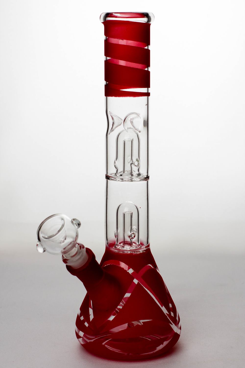 12 inches double dome percolator beaker Bong_12