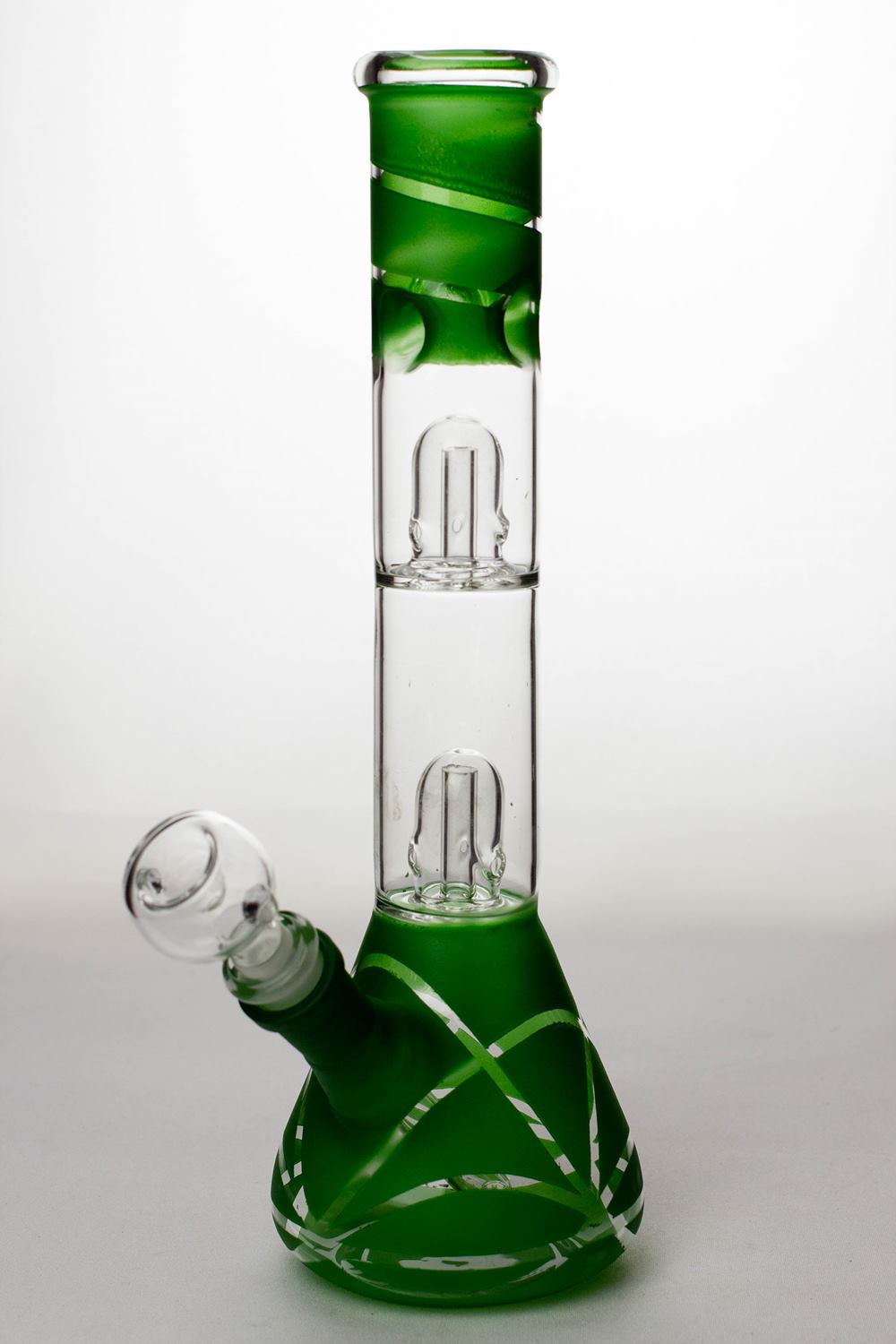 12 inches double dome percolator beaker Bong_1