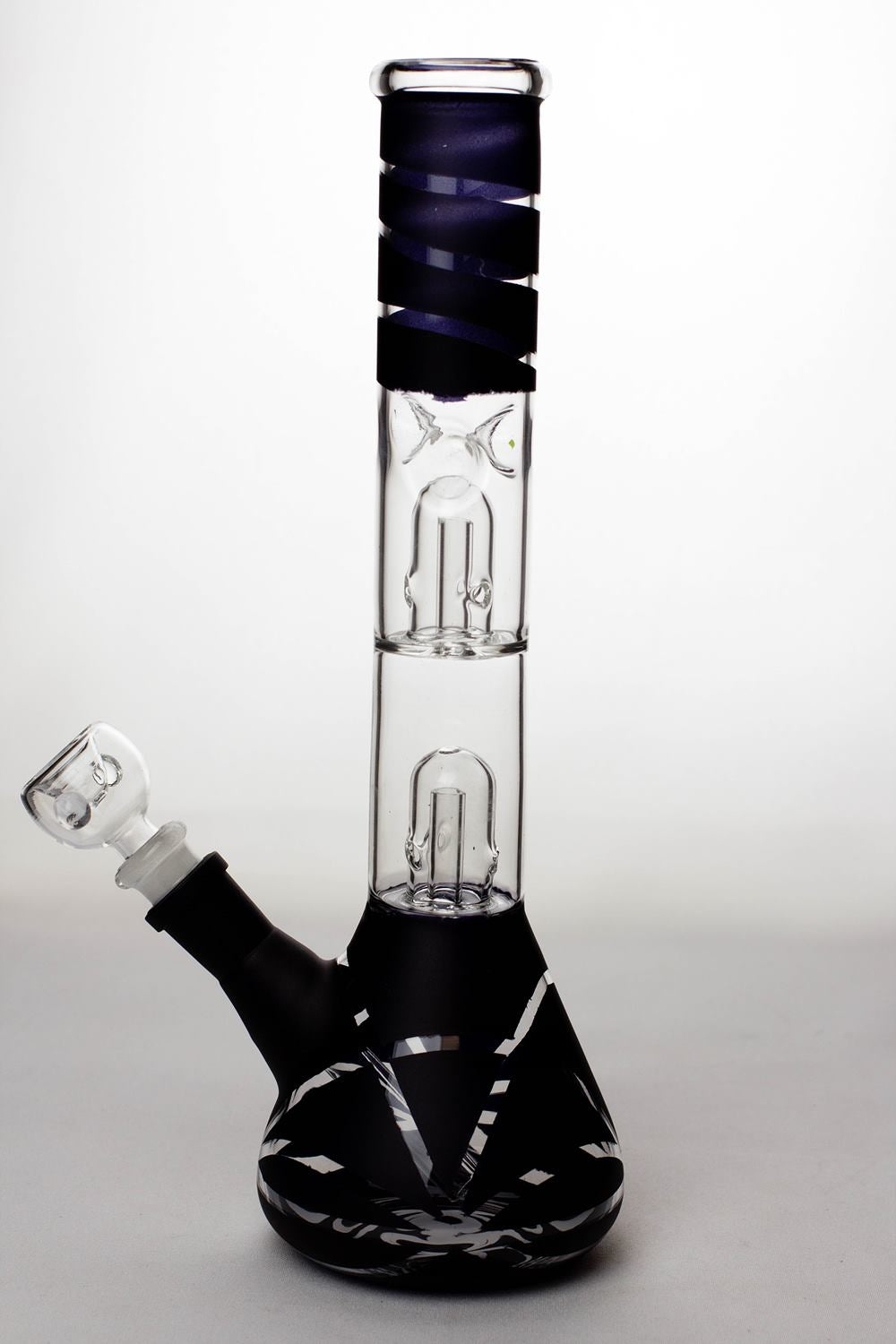 12 inches double dome percolator beaker Bong_6