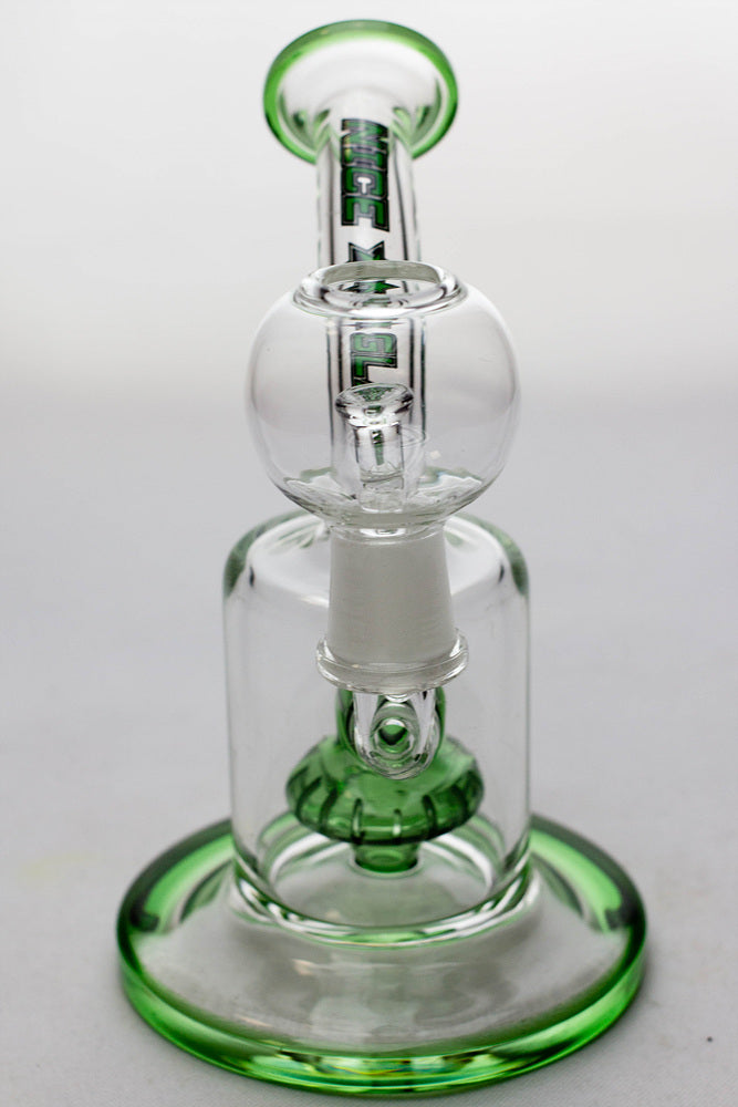 6" Nice glass shower head diffuser dab rig_6