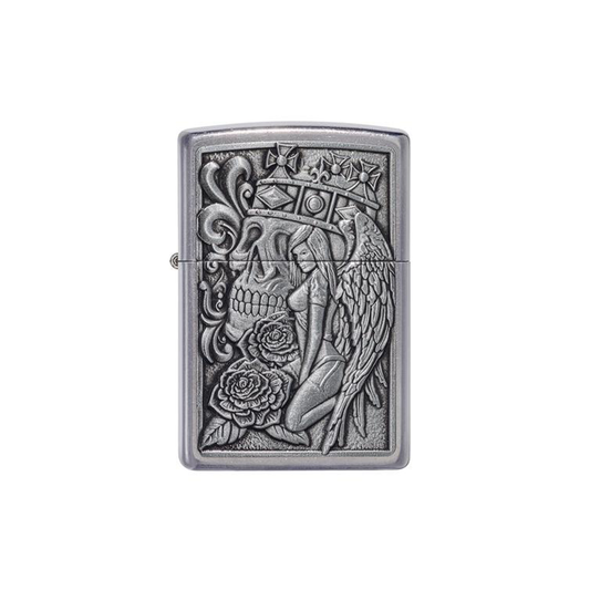 Zippo 49442 Skull and Angel Emblem Design_1